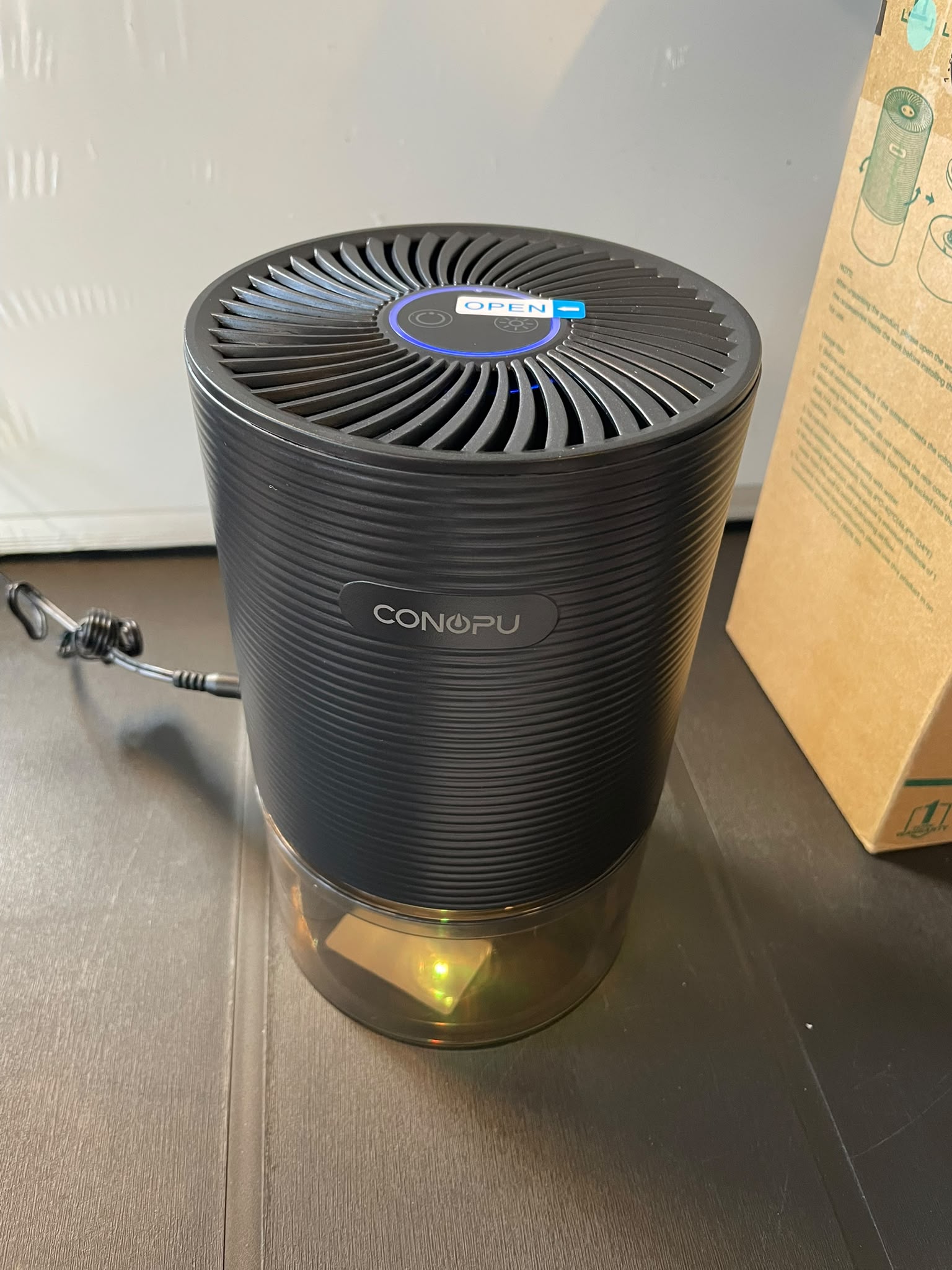 Conopu Luchtontvochtiger / Vochtvreter - DH-CS03 - Zwart - Compact