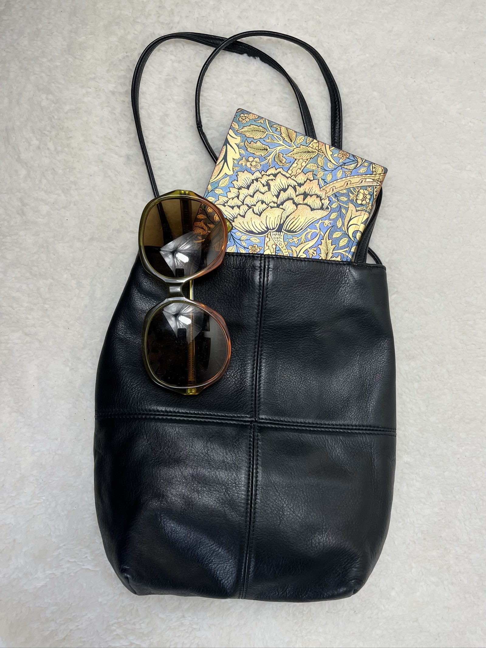 Renato Angi real Leather Shoulder Bag Ledertasche Made in Italy image 7