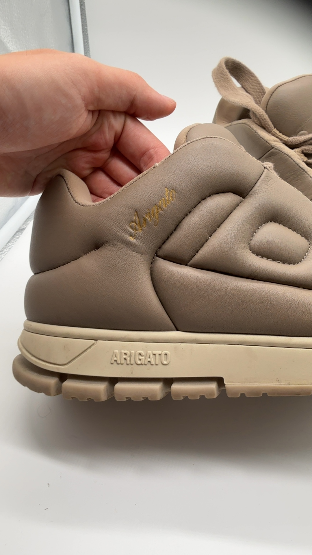 Axel Arigato Sneakers Beige Gr. 42 | Herren Leder High Top Sneaker image 10