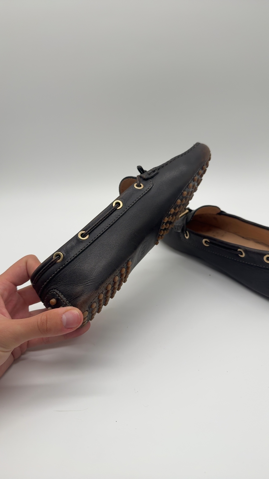 Tod’s Gommino Mokassins Braun Gr. 39 | Leder Loafer Driving Shoes image 6