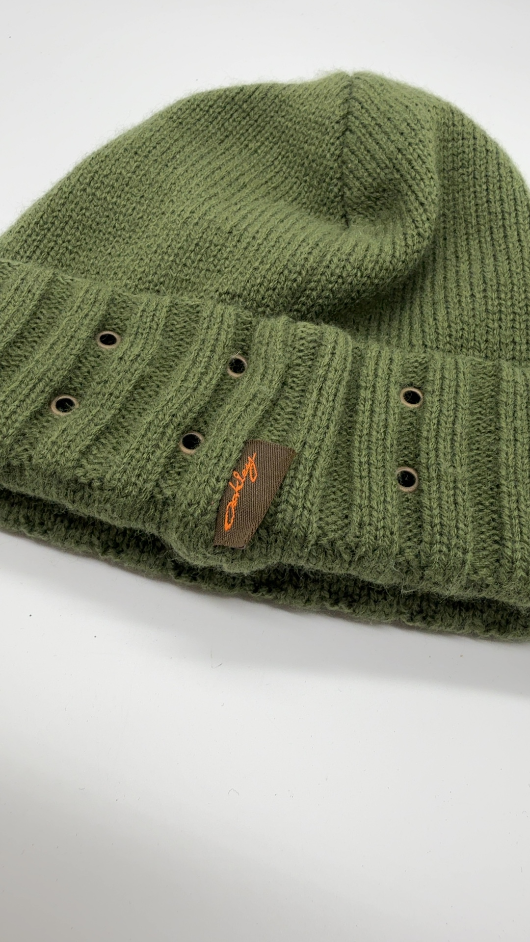 Oakley Beanie Mütze Grün | Vintage Strickmütze Logo Outdoor image 3