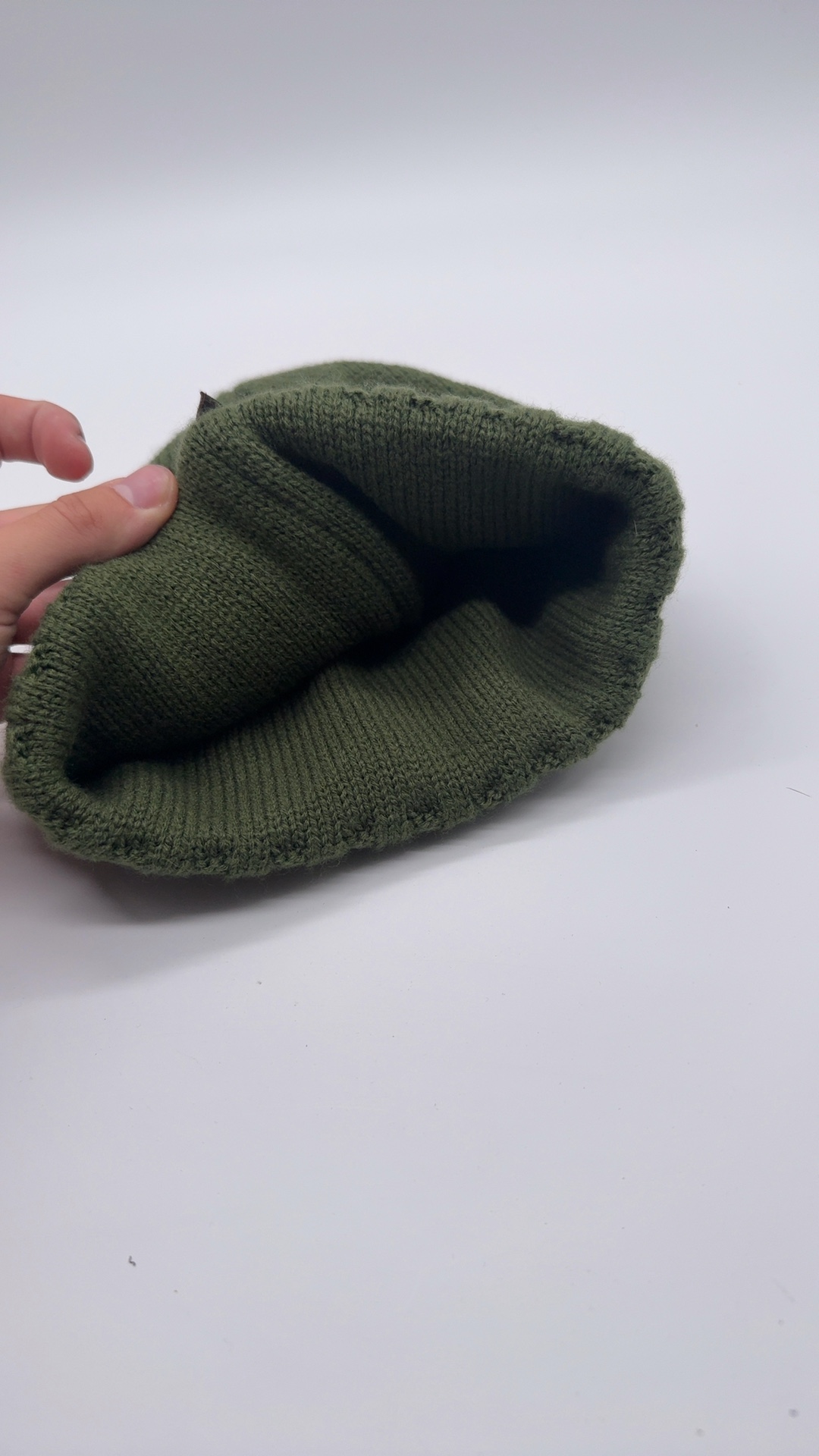 Oakley Beanie Mütze Grün | Vintage Strickmütze Logo Outdoor image 5