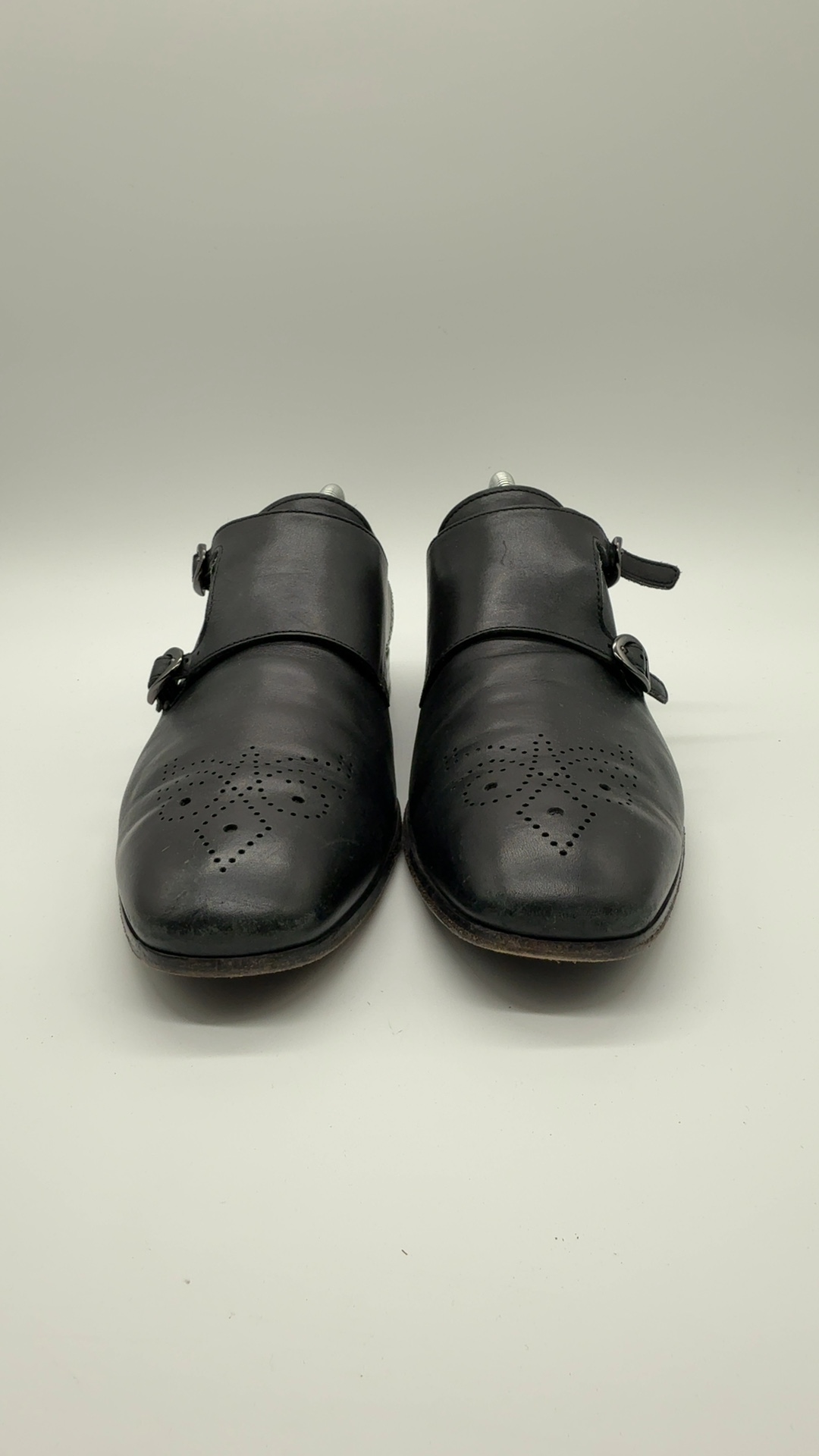 Tod’s Double Monk Strap Lederschuhe Schwarz Gr. 8 / EU 42 | Made in Italy image 2