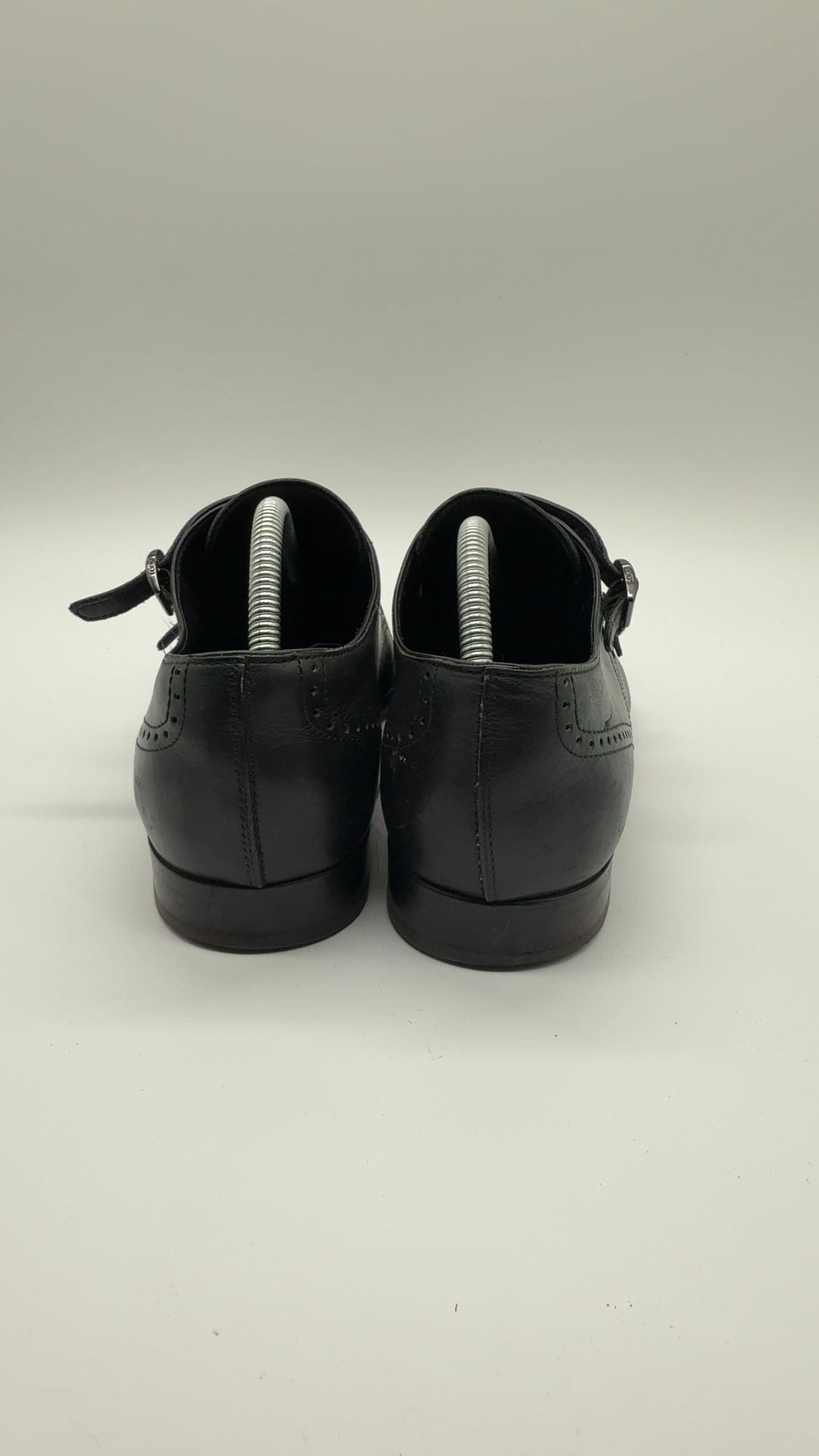 Tod’s Double Monk Strap Lederschuhe Schwarz Gr. 8 / EU 42 | Made in Italy image 4