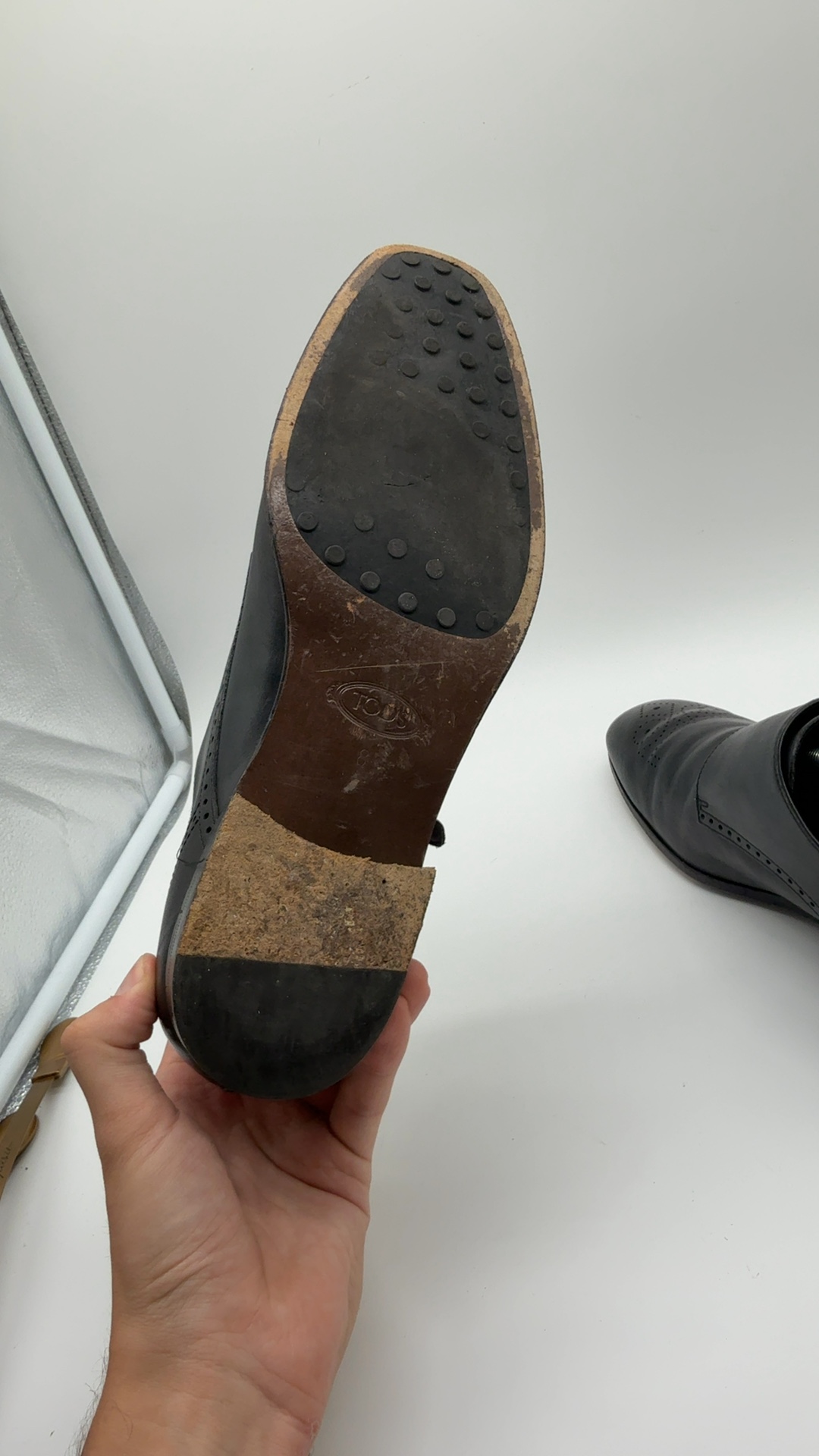 Tod’s Double Monk Strap Lederschuhe Schwarz Gr. 8 / EU 42 | Made in Italy image 5