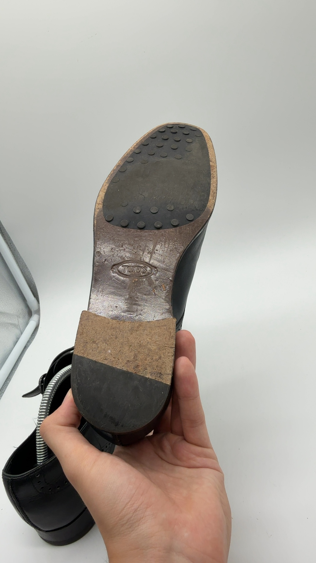 Tod’s Double Monk Strap Lederschuhe Schwarz Gr. 8 / EU 42 | Made in Italy image 7