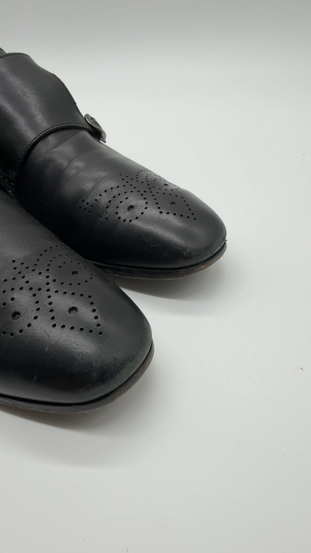 Tod’s Double Monk Strap Lederschuhe Schwarz Gr. 8 / EU 42 | Made in Italy image 9