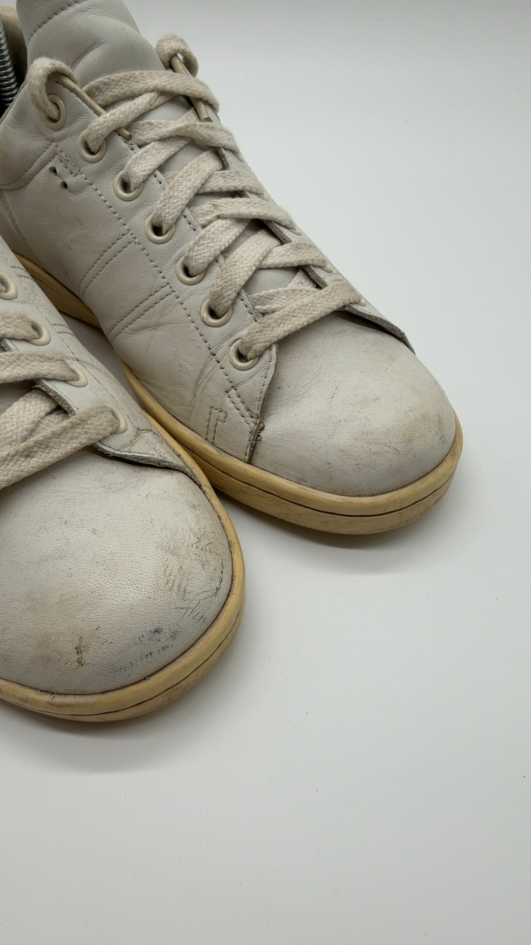 Isabel Marant Sneaker Weiß Blau Gr. 38 | Leder Low Top image 8