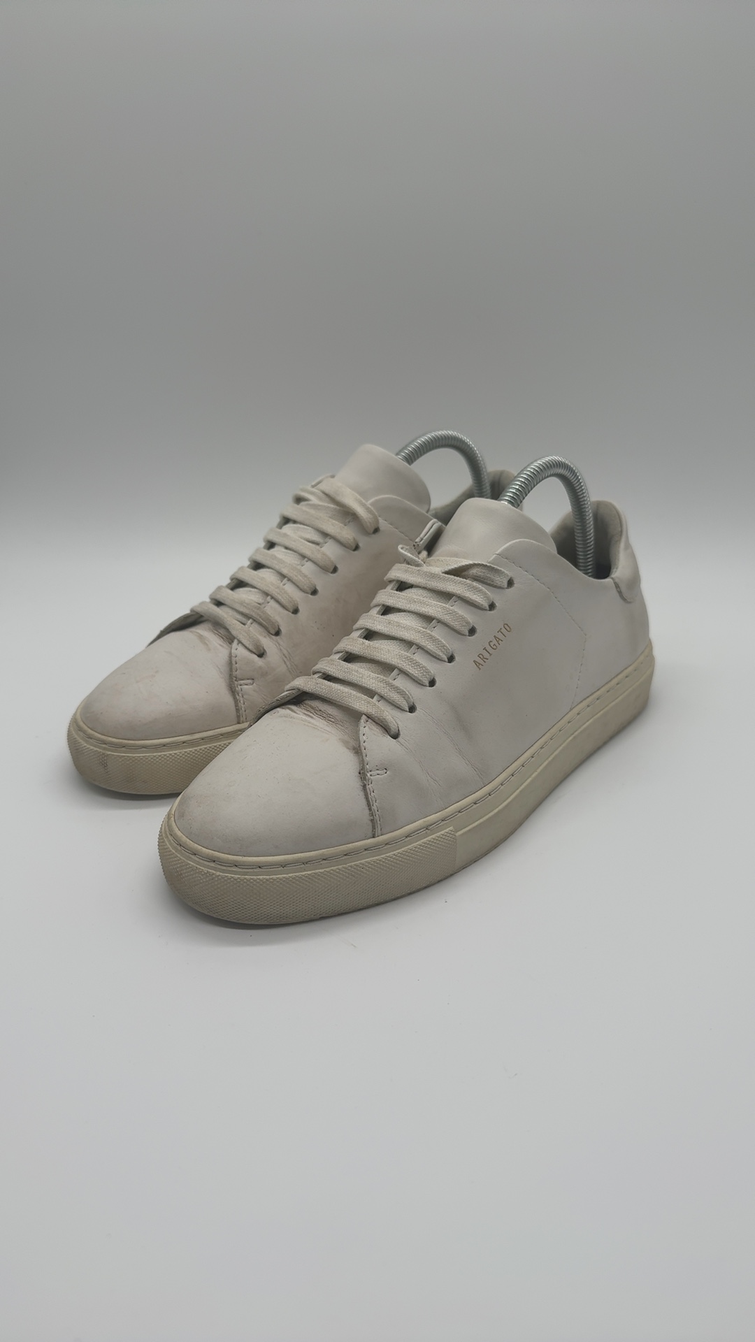 Axel Arigato Sneaker Weiß Creme Gr. 40 | Leder Low Top