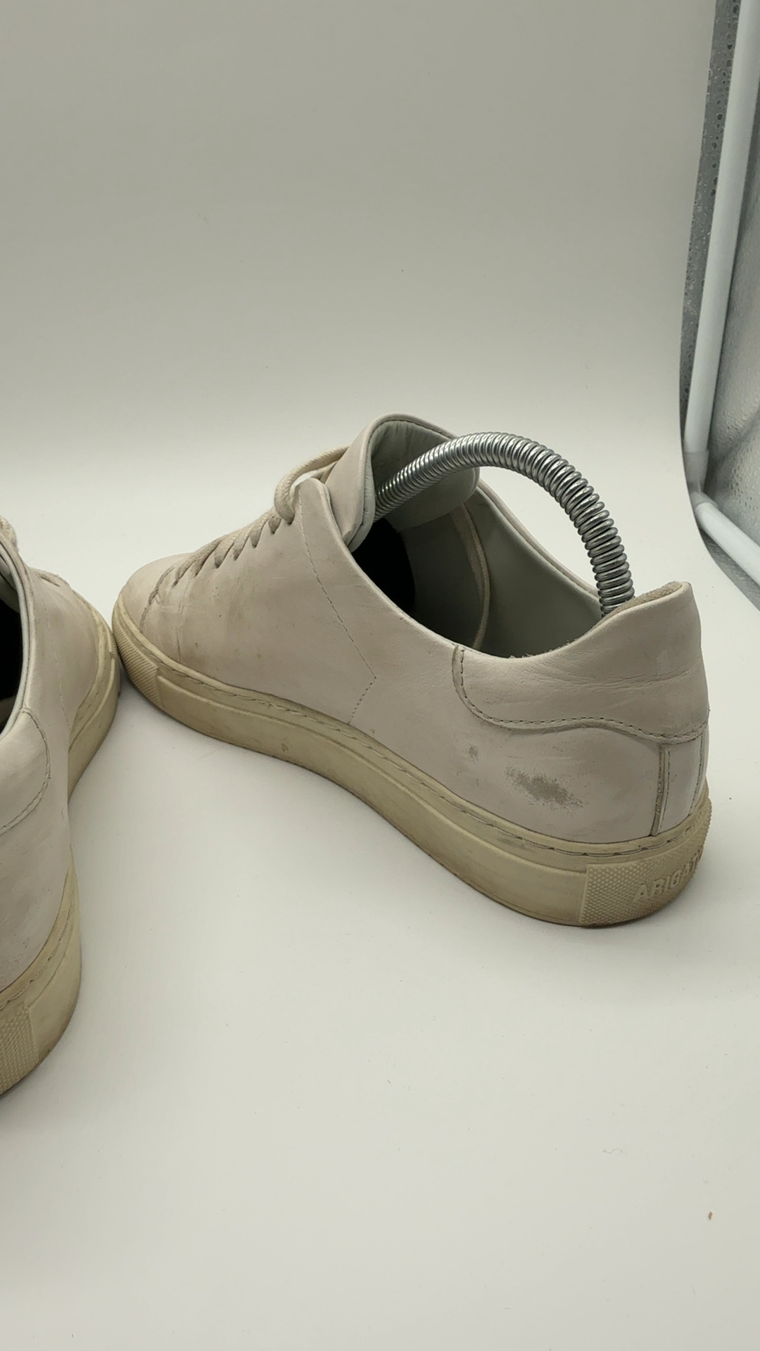 Axel Arigato Sneaker Weiß Creme Gr. 40 | Leder Low Top image 5