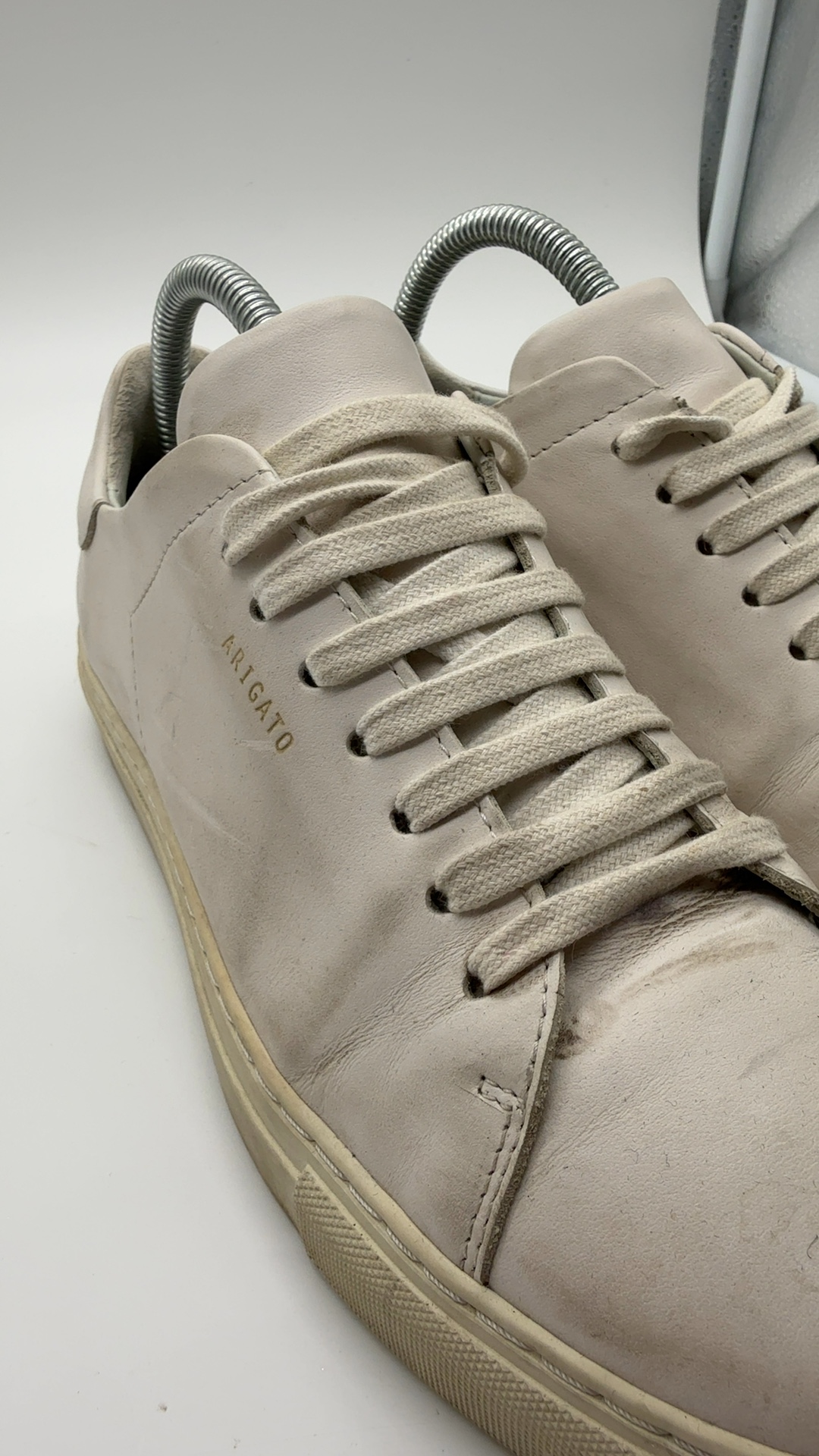 Axel Arigato Sneaker Weiß Creme Gr. 40 | Leder Low Top image 8