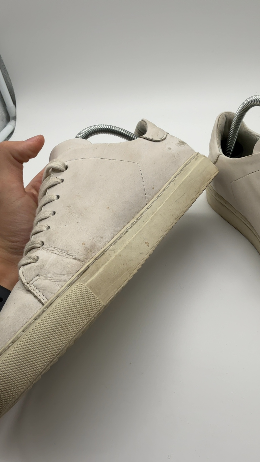 Axel Arigato Sneaker Weiß Creme Gr. 40 | Leder Low Top image 9