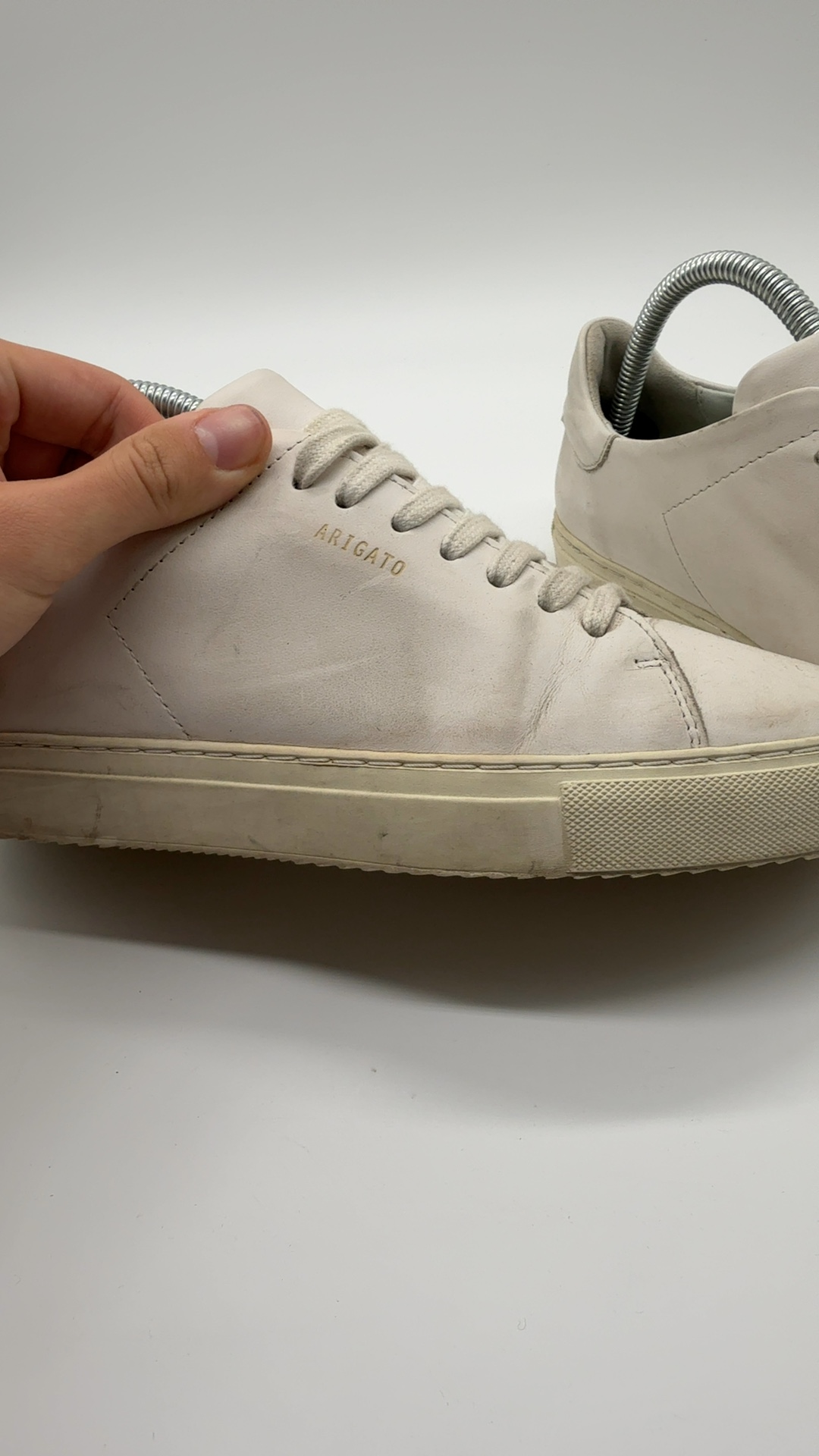Axel Arigato Sneaker Weiß Creme Gr. 40 | Leder Low Top image 10