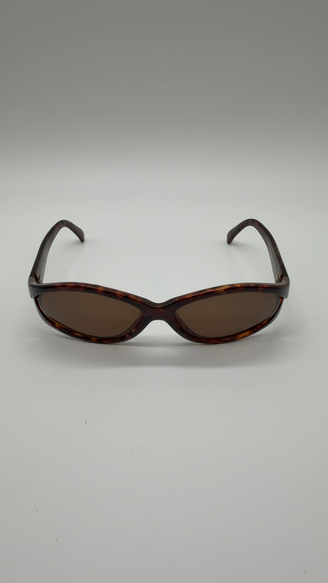 Kenzo Vintage Sonnenbrille Braun Tortoise | Oval Y2K Designer Sunglasses image 3