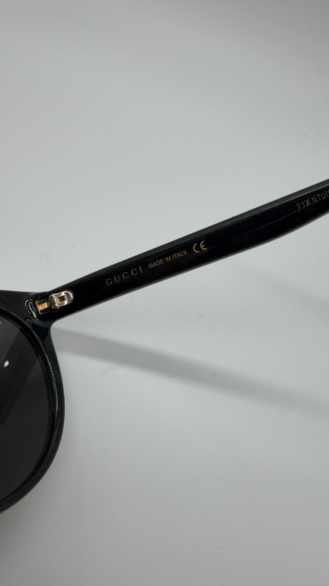 Gucci Sonnenbrille Schwarz Rund | GG Logo Designer Sunglasses Made in Italy image 5