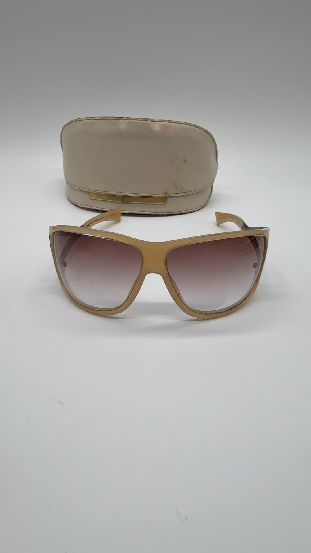 Stella McCartney Sonnenbrille Beige Rosé | Oversize Cat Eye Damen image 2