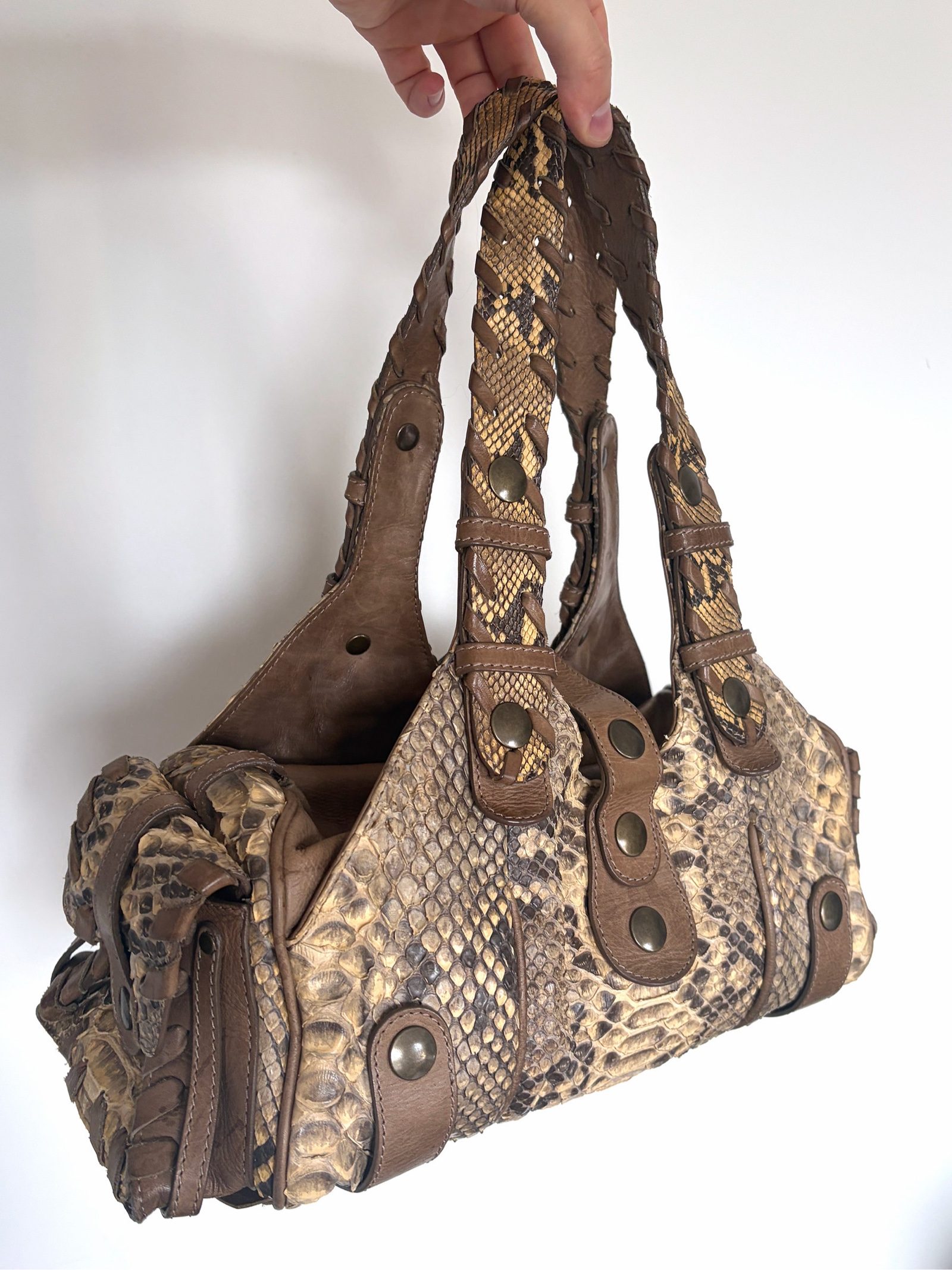 Chloé Silverado Python Leather Shoulder Bag image 8
