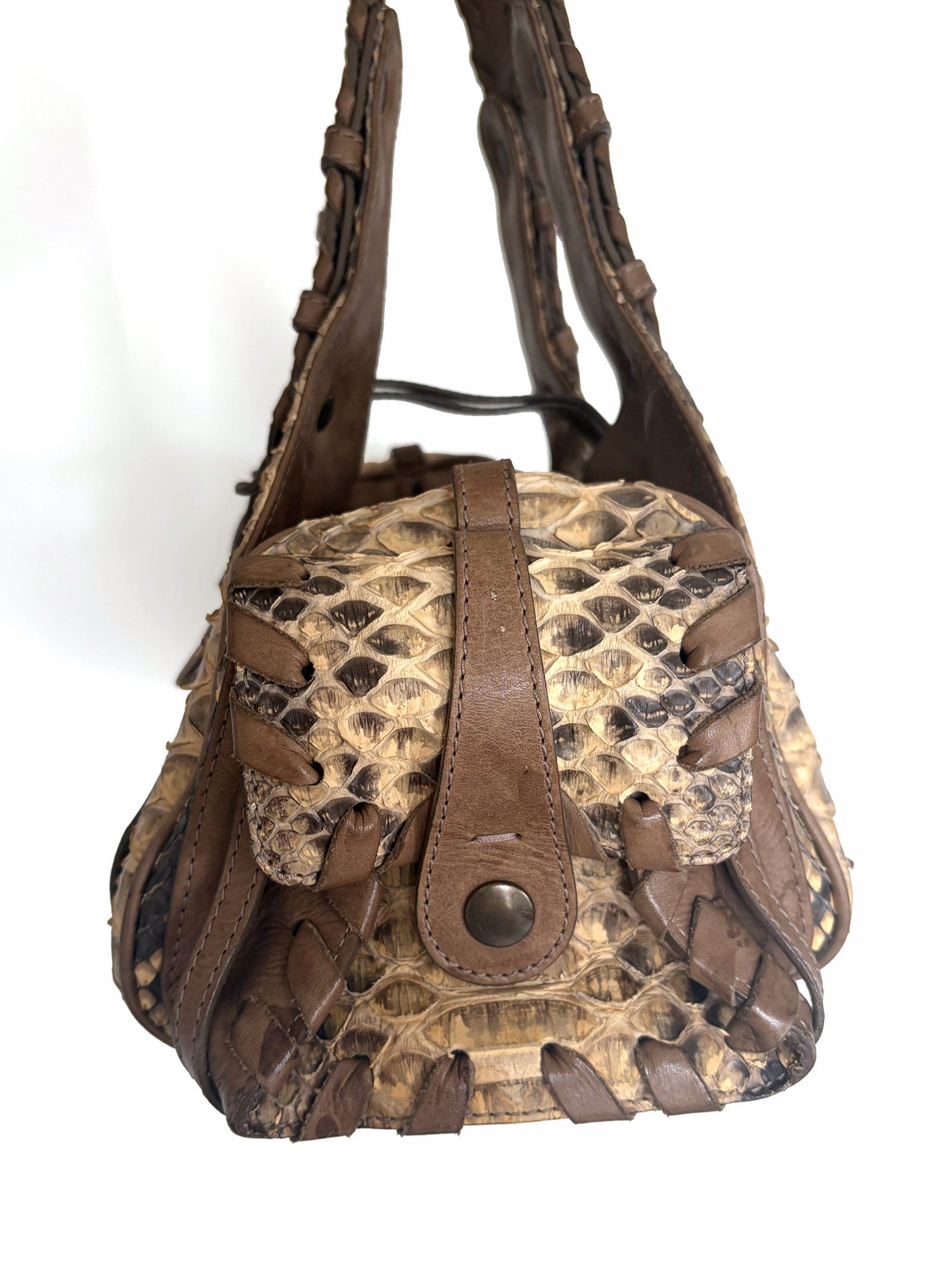 Chloé Silverado Python Leather Shoulder Bag image 9
