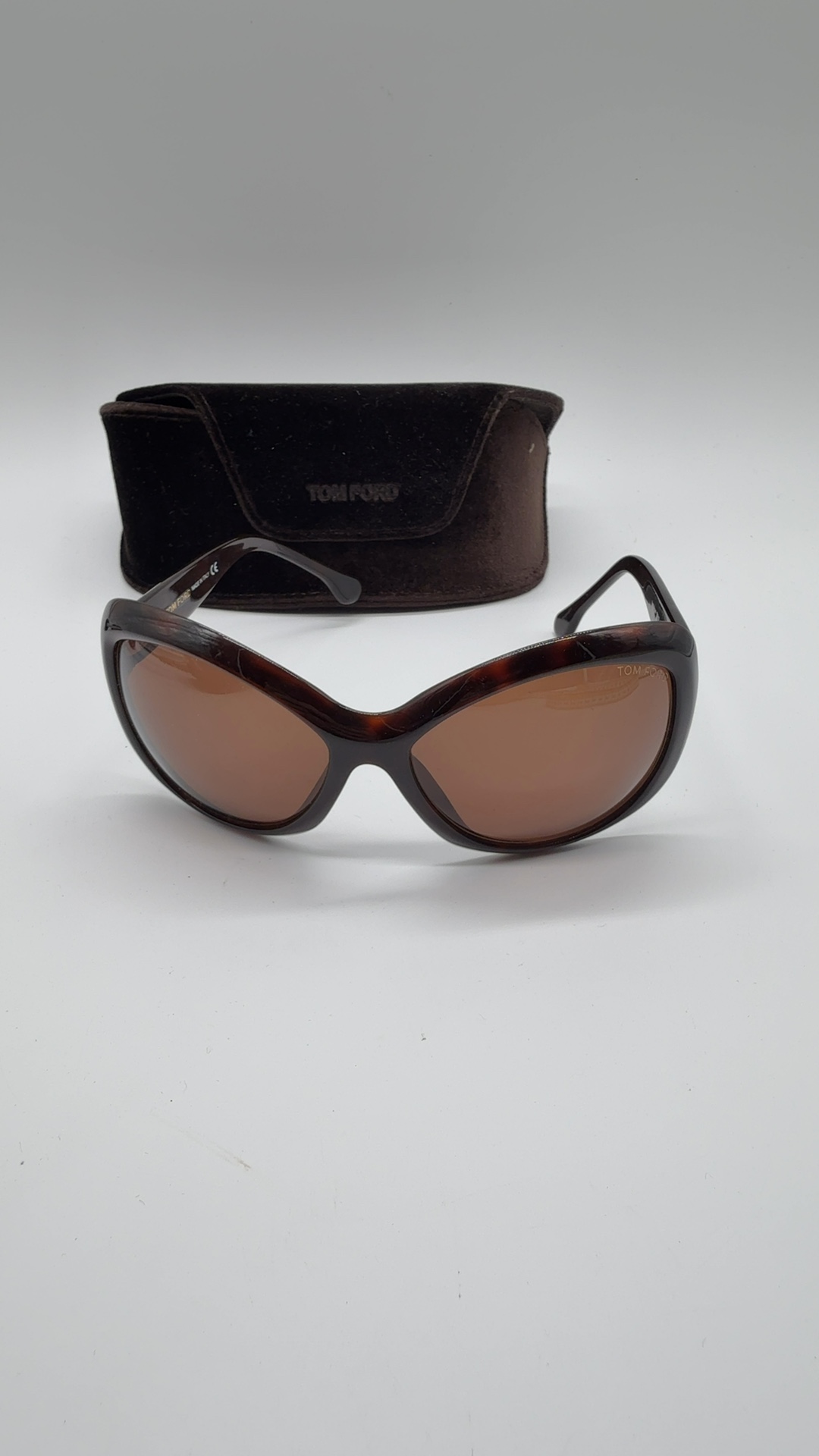 Tom Ford Tortoise Brown Sunglasses with Case image 2