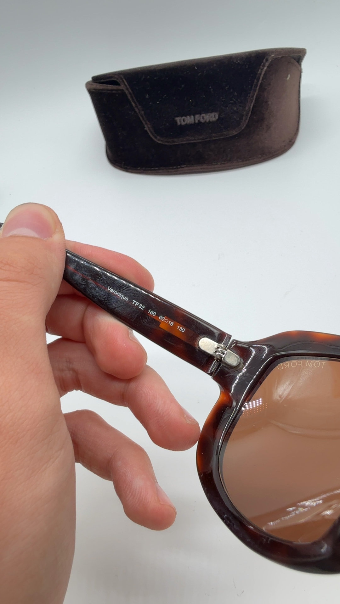 Tom Ford Tortoise Brown Sunglasses with Case image 6