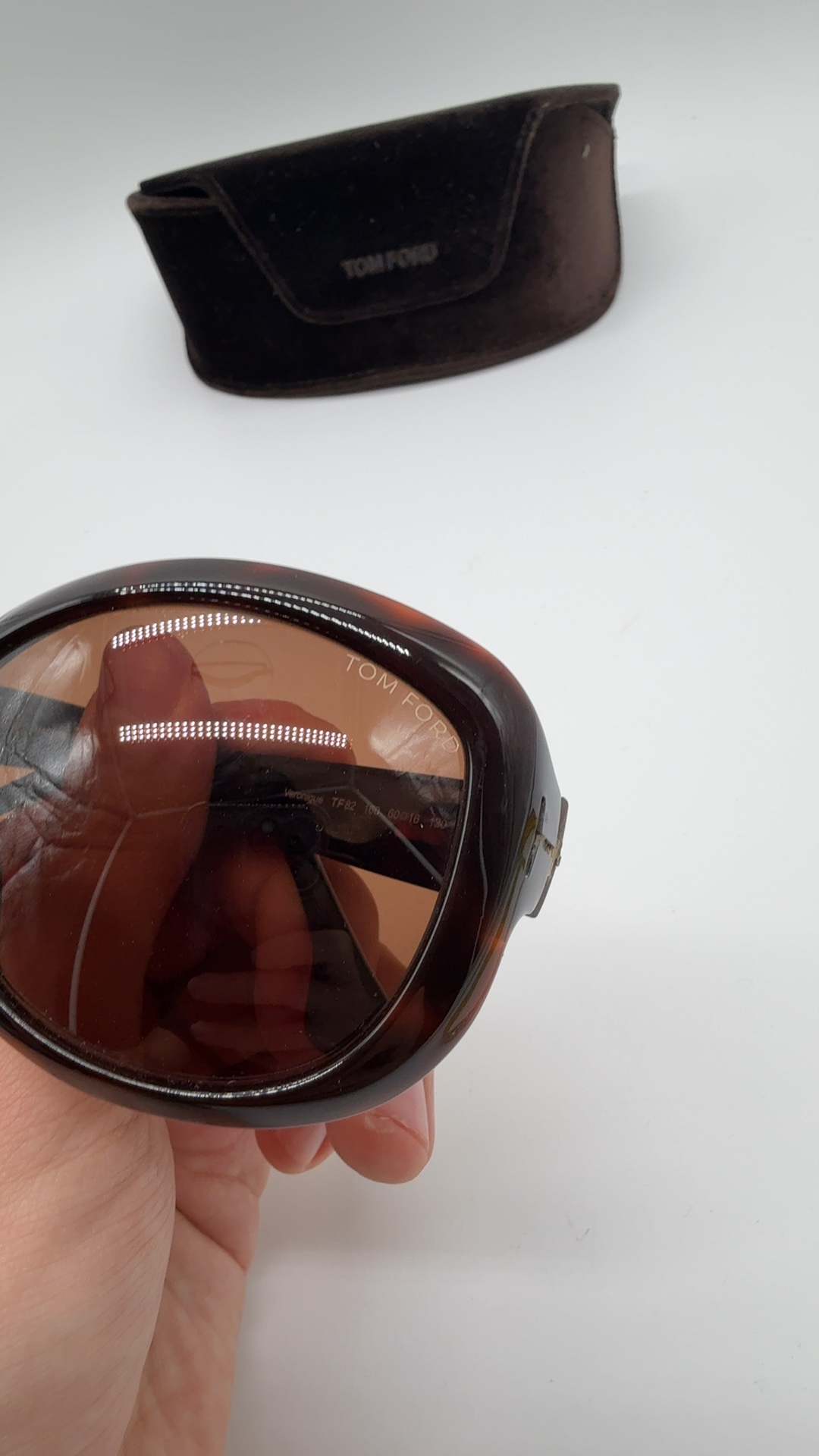 Tom Ford Tortoise Brown Sunglasses with Case image 8
