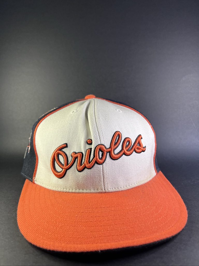 Vintage 90s American Needle Baltimore Orioles Cooperstown Fitted Hat 7 1/8 MLB