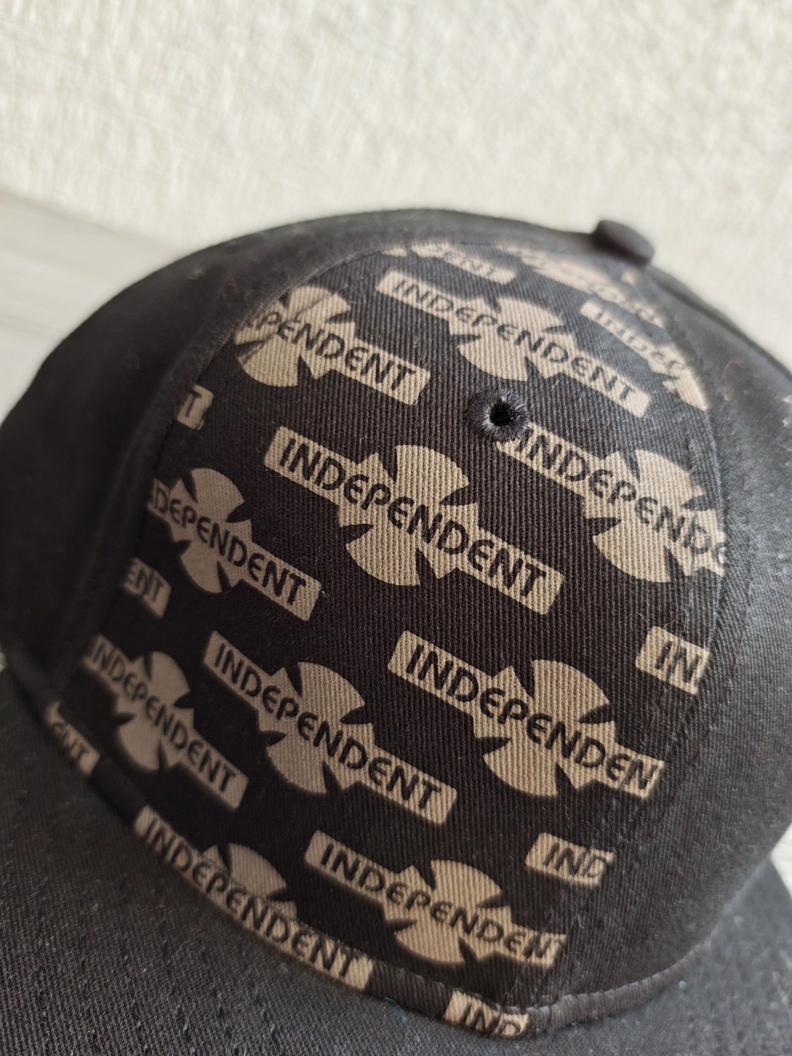 New Era Black & Beige Independent 59FIFTY Cap 7 1/2 59.6cm image 2
