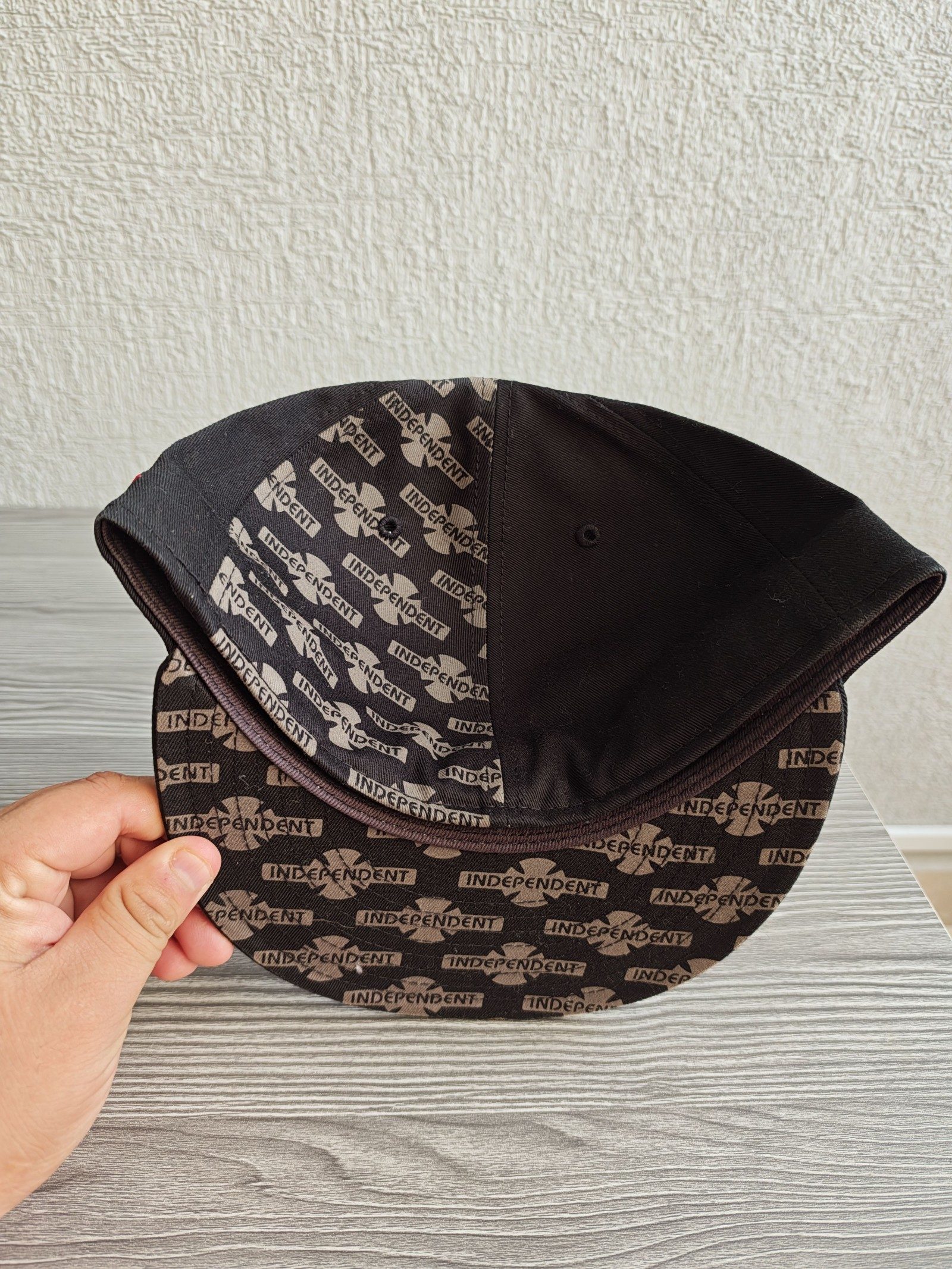 New Era Black & Beige Independent 59FIFTY Cap 7 1/2 59.6cm image 3