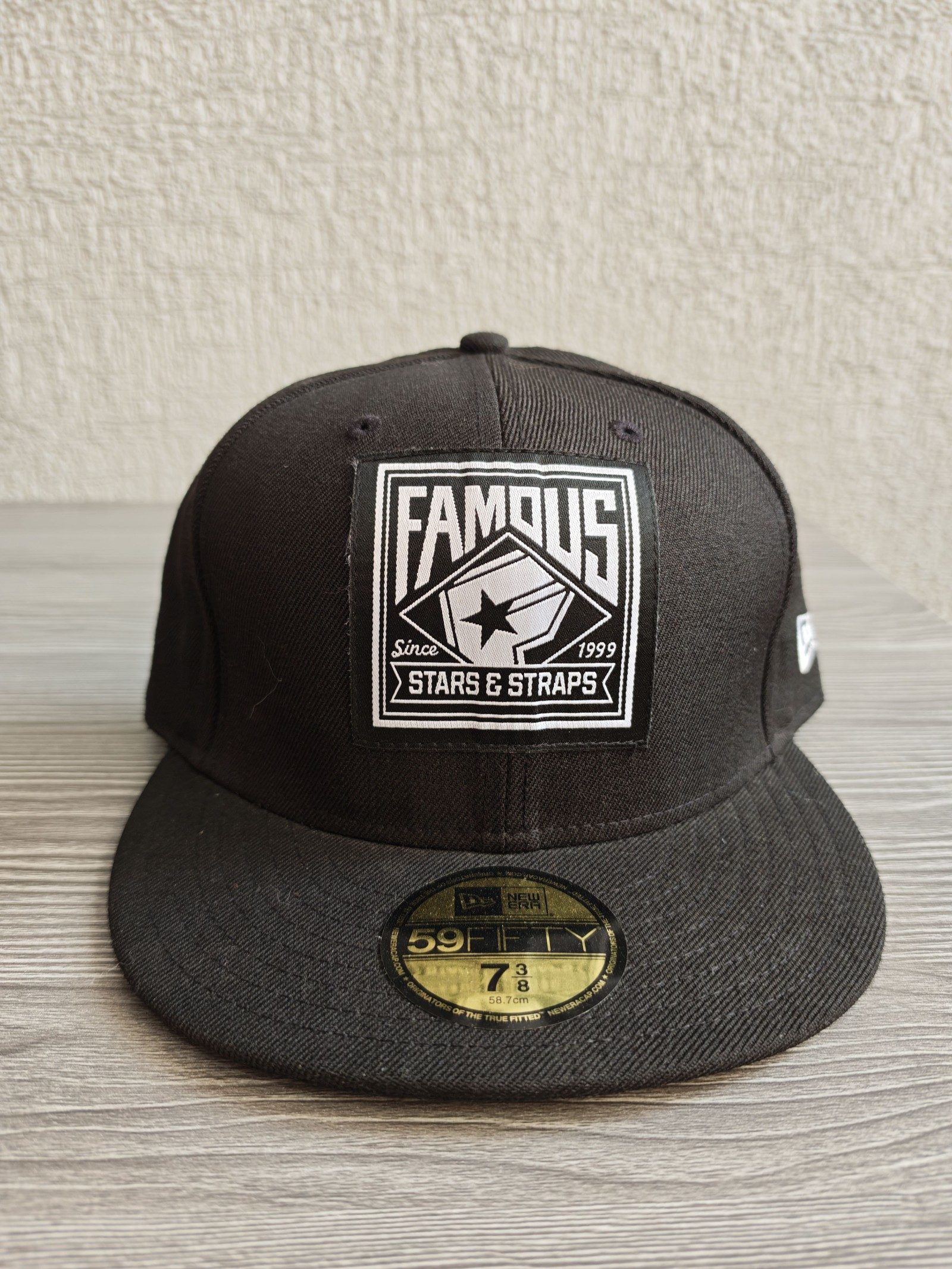 Famous Stars & Straps Black New Era 59FIFTY Cap 7 3/8