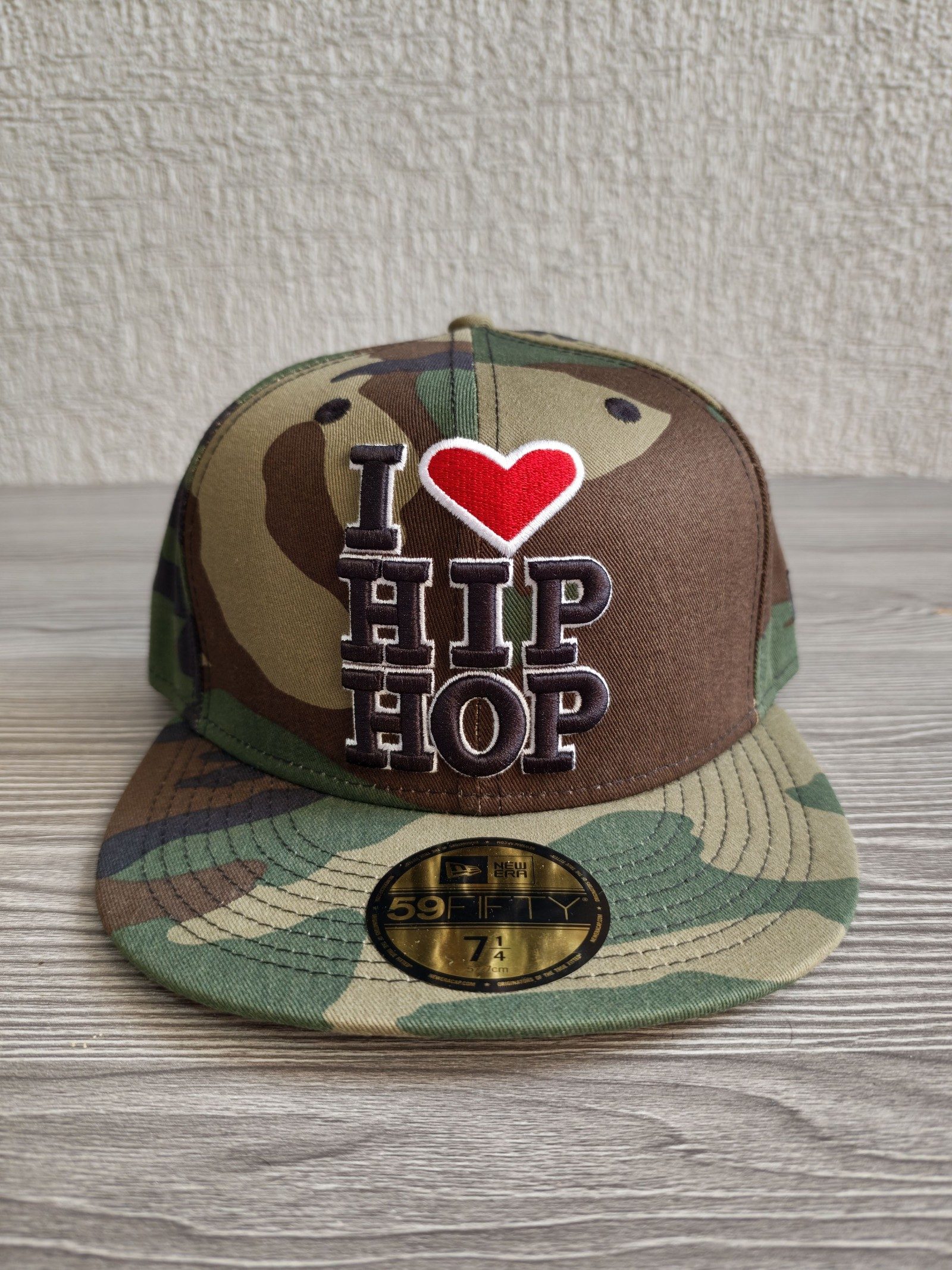 New Era Camouflage I Love Hip Hop 59FIFTY Cap 7 1/4