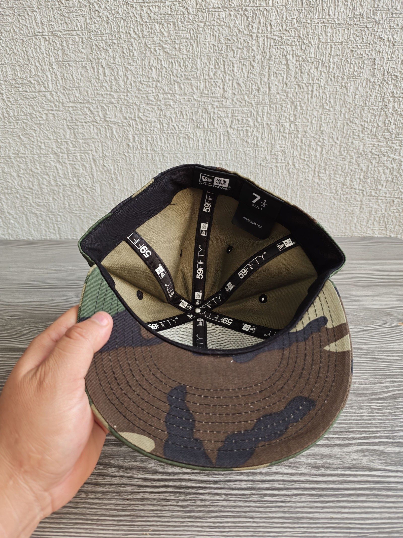 New Era Camouflage I Love Hip Hop 59FIFTY Cap 7 1/4 image 5
