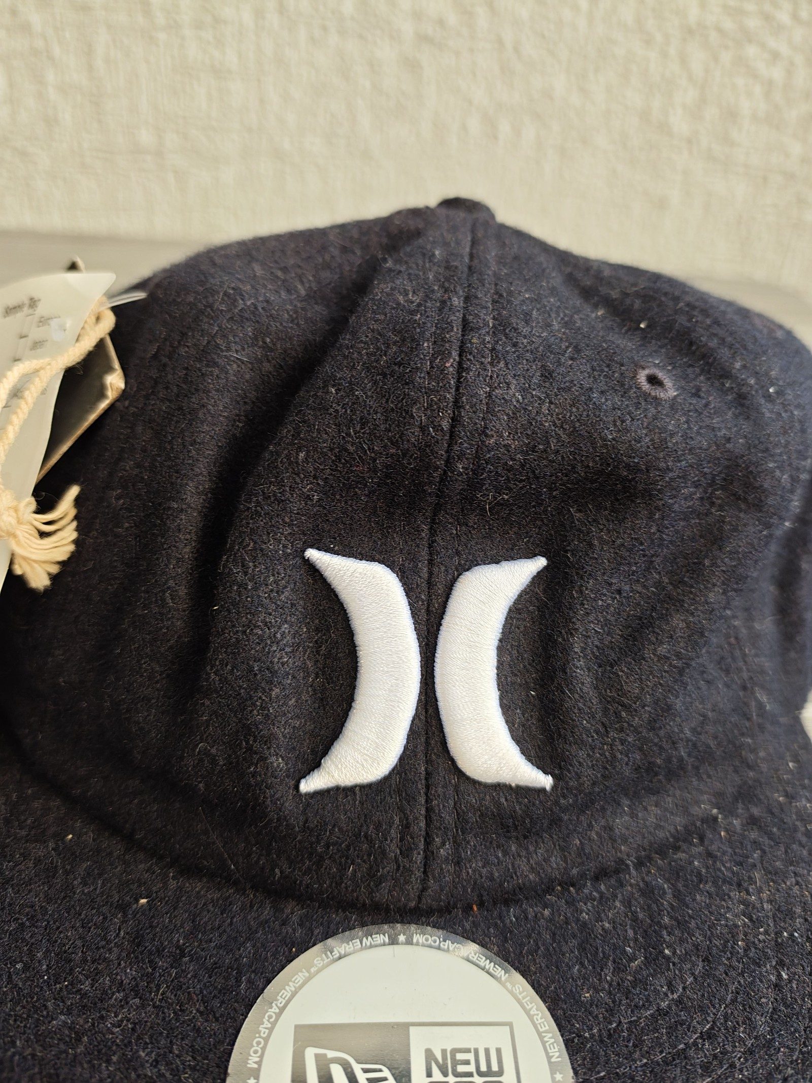 Hurley True Navy Wool Blend 8 Panel Cap 7-1/2 image 2