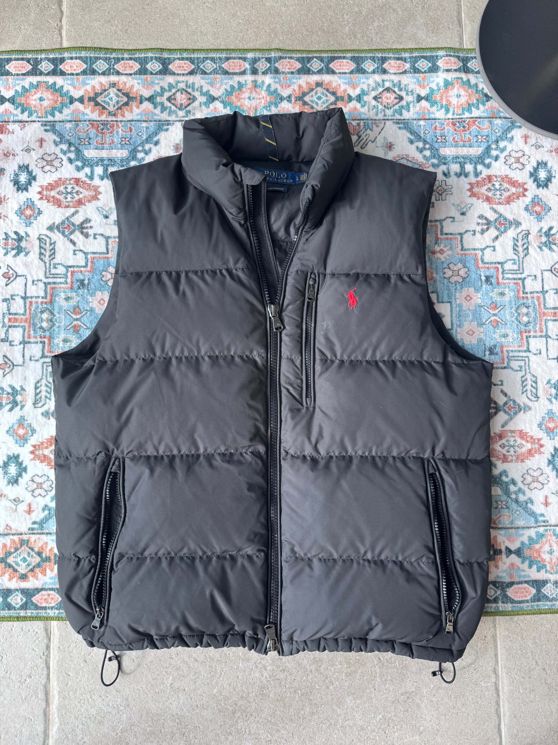 Polo Ralph Lauren Black Gilet L