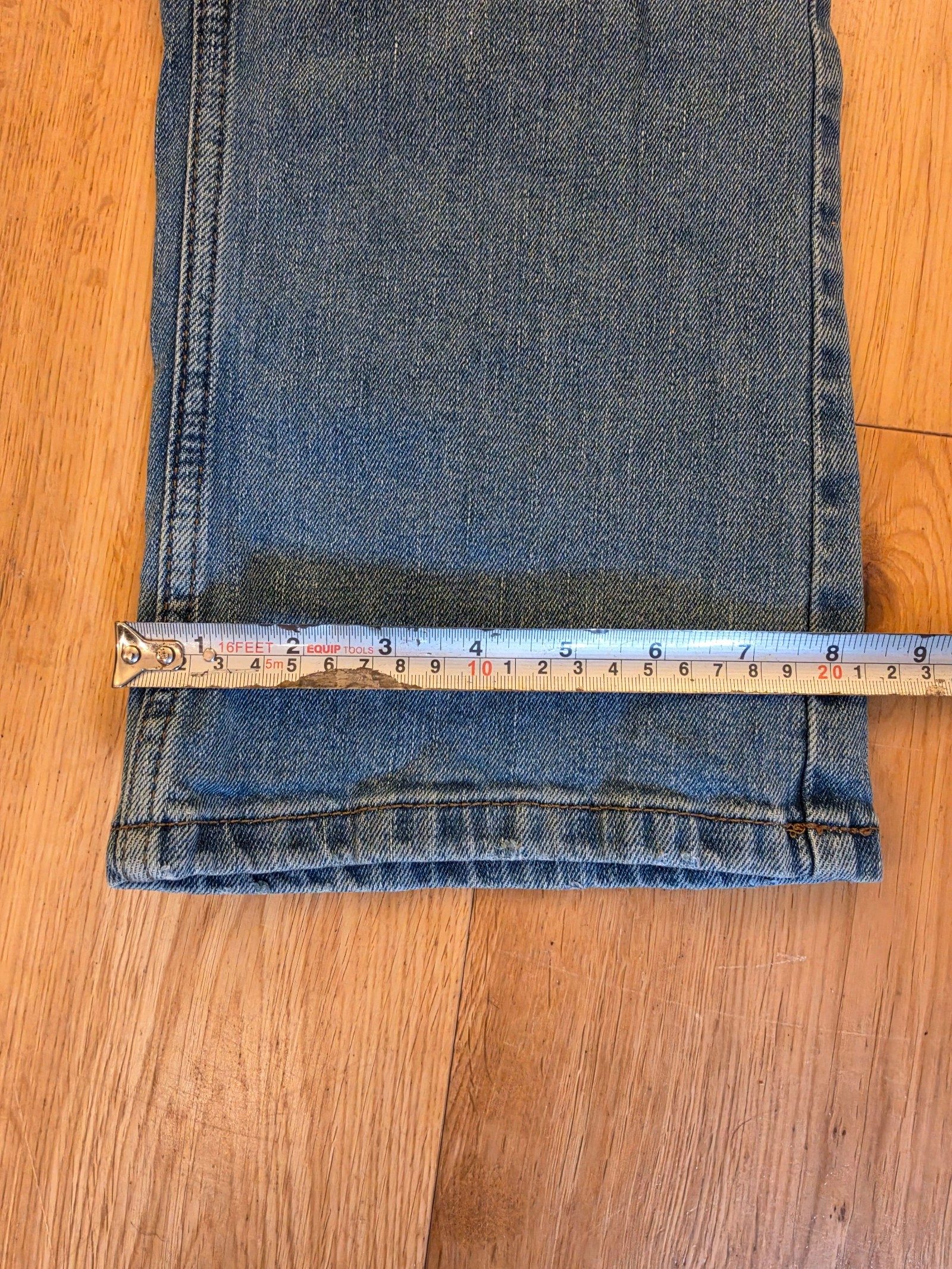 Wrangler Blue Denim Jeans Medium Wash 30 x32 Inch Leg Length image 5