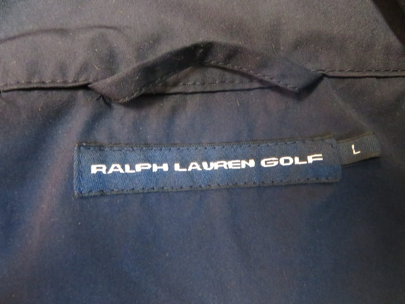 Ralph Lauren Golf Navy Blue Lightweight Jacket image 3