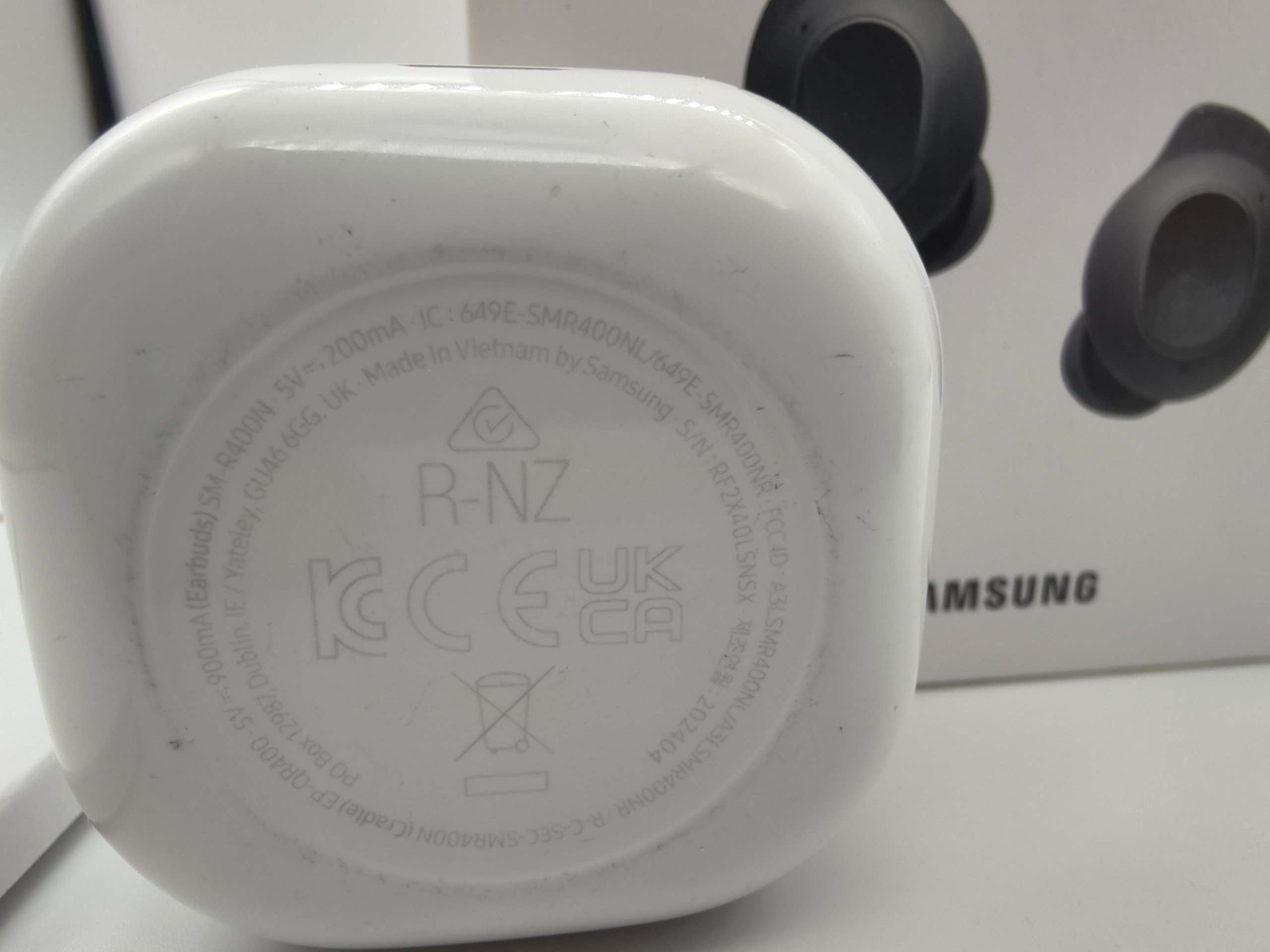 Auricolari Bluetooth Samsung Galaxy Buds FE SM-R400N ANC Graphite Cavo Completi Box image 5