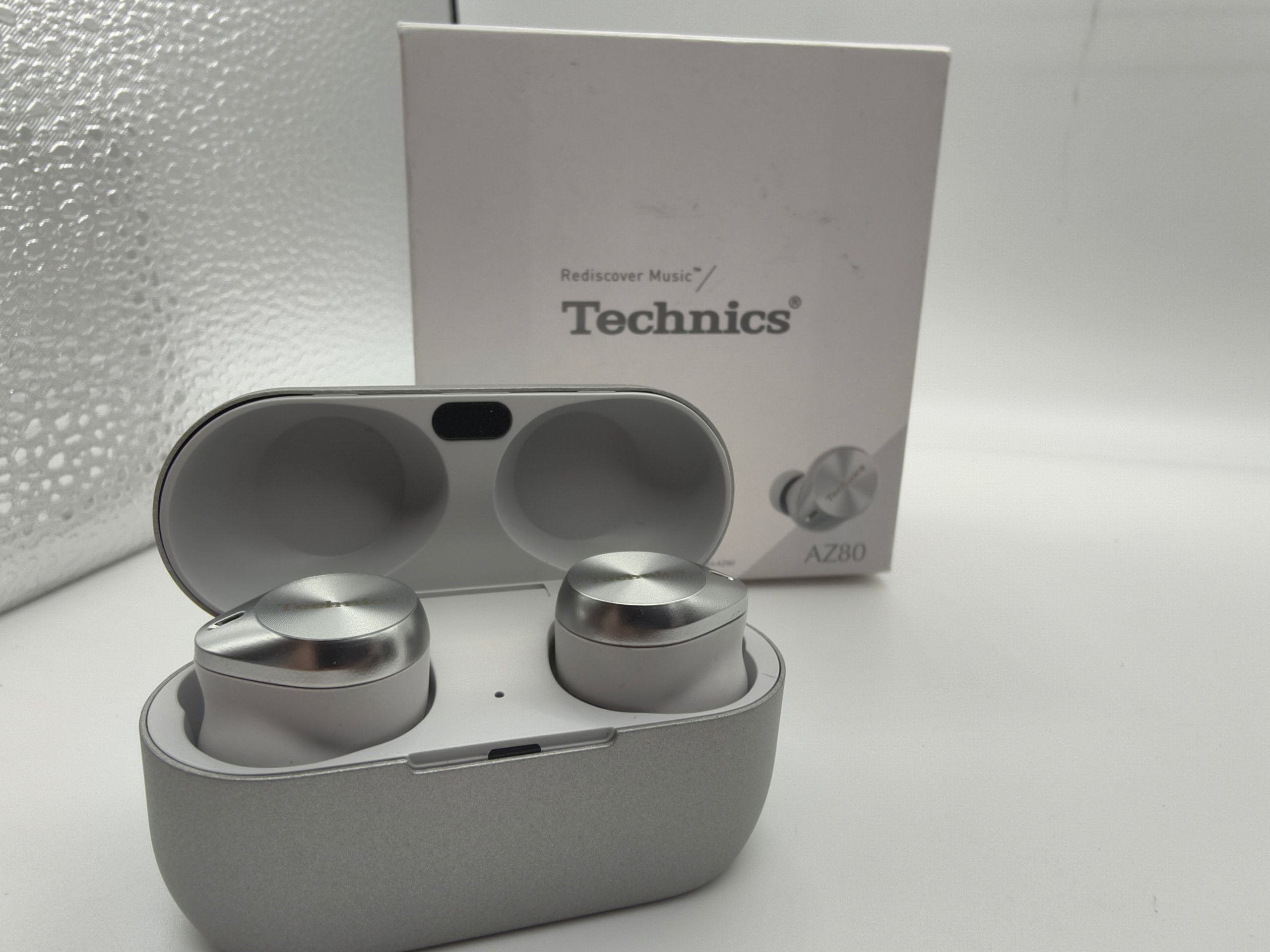 Auricolari Technics EAH-AZ80E-S Wireless Noise Cancelling Bluetooth Multipoint 3 Dispositivi Box image 3
