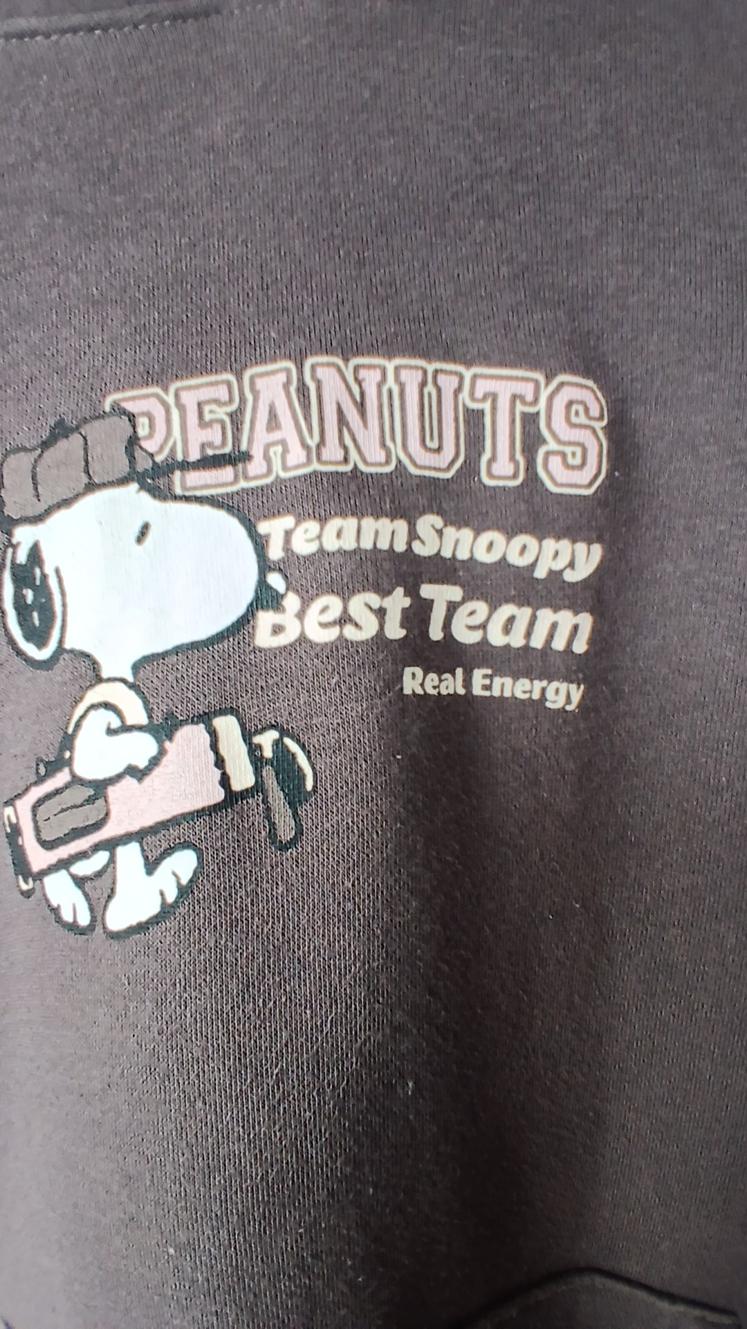 Zara Brown Peanuts Snoopy Hoodie Size 11-12 Years image 3