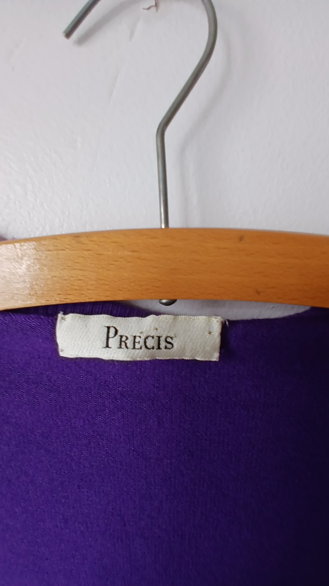 Precis Purple Ruffle Trim Cardigan Medium image 4