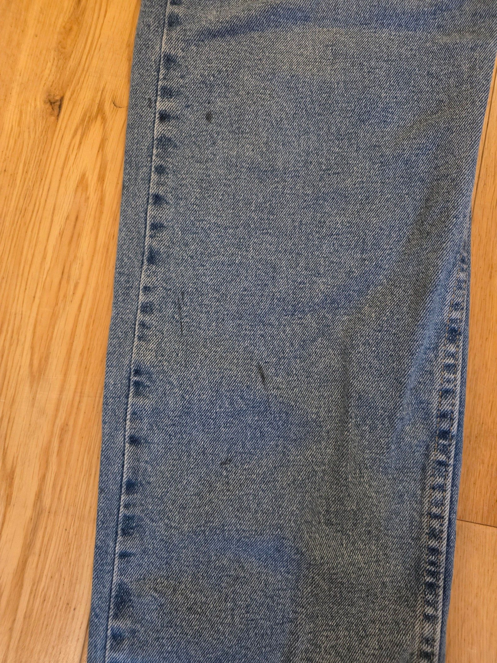 Wrangler Blue Denim Jeans 33" x 30" image 2