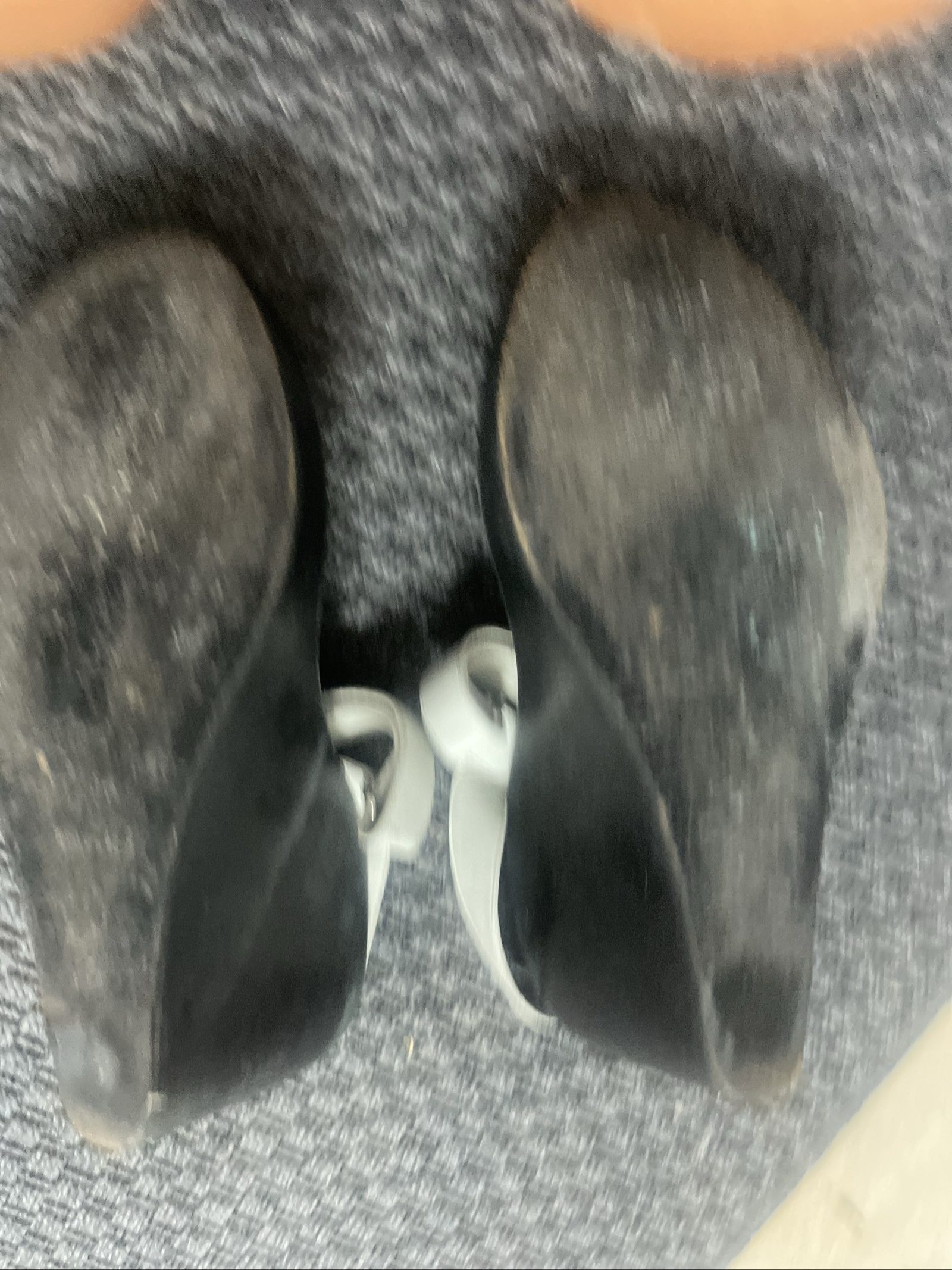 Balenciaga Women's White & Black Leather Wedge Sandals Size 38 image 4