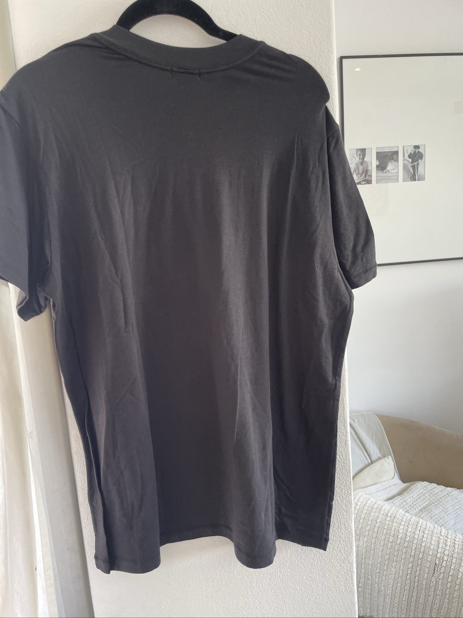 Skims Phillip Lim Black Modal & Cotton T-Shirt Small image 3