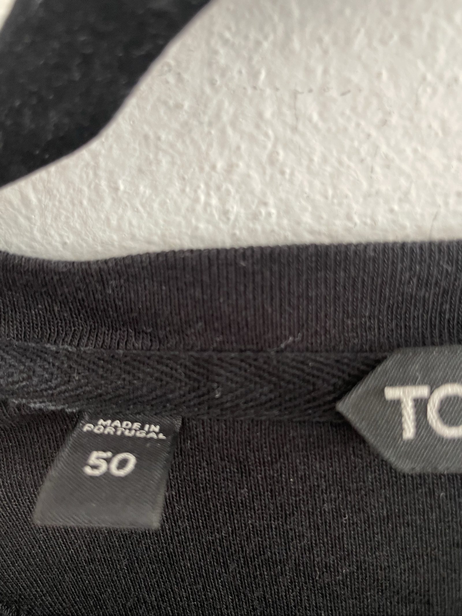 Tom Ford Black Cotton Short Sleeve Sweater Size 50 image 3