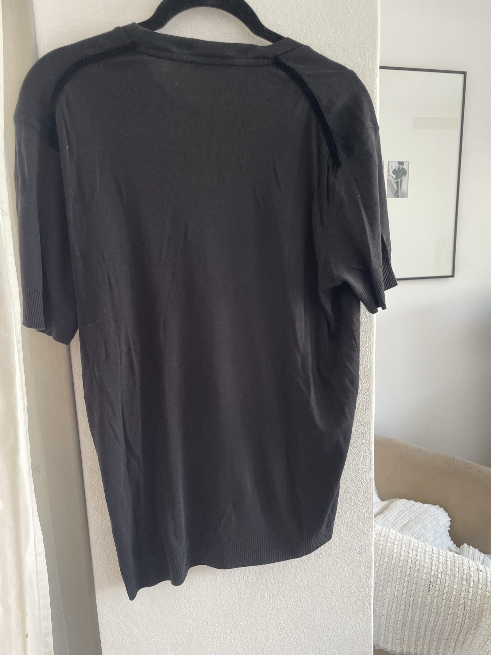 Tom Ford Black Cotton Short Sleeve Sweater Size 50 image 6