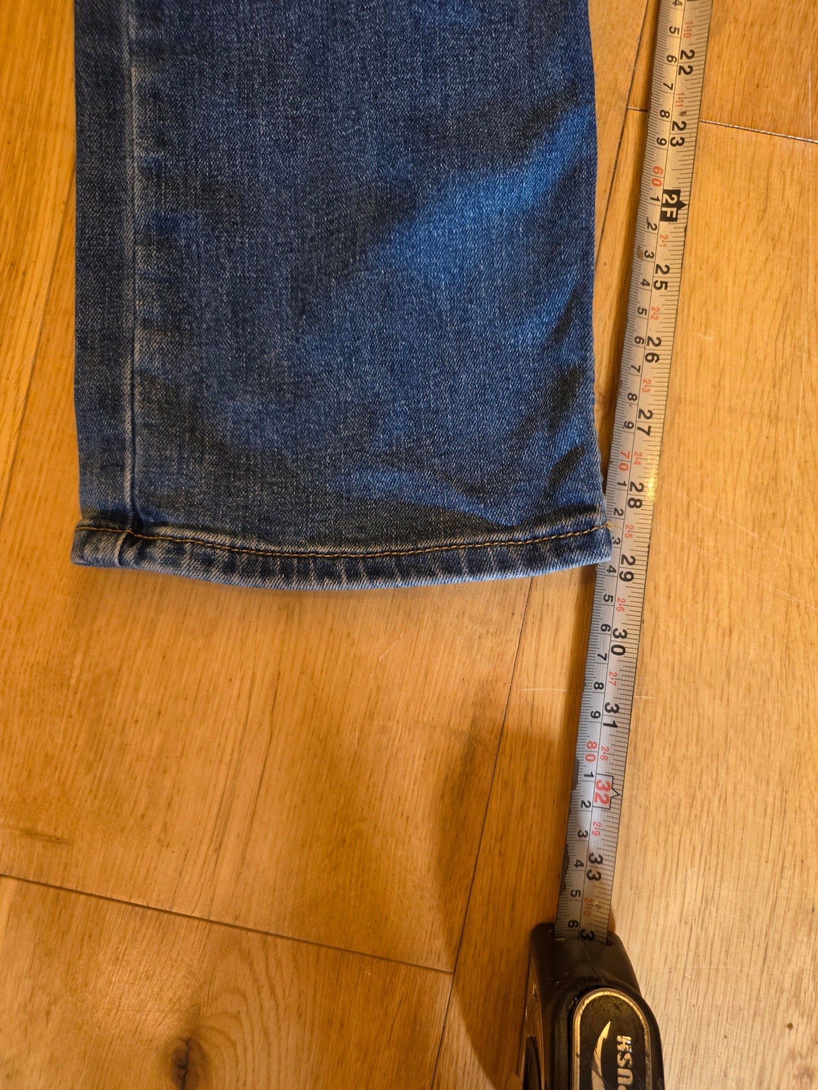 Wrangler Blue Athletic Fit Jeans 30 Waist 30 length image 4