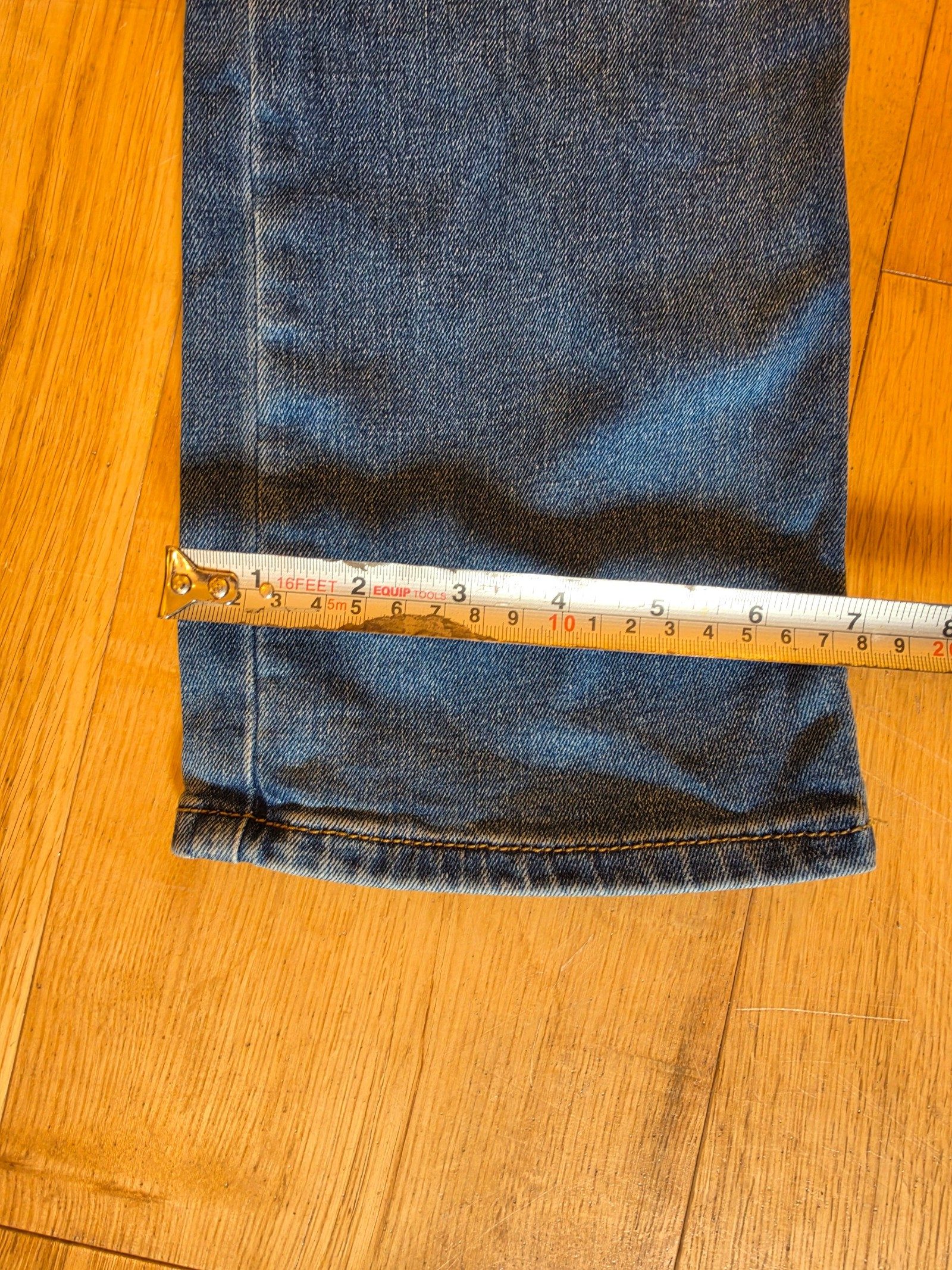 Wrangler Blue Athletic Fit Jeans 30 Waist 30 length image 5