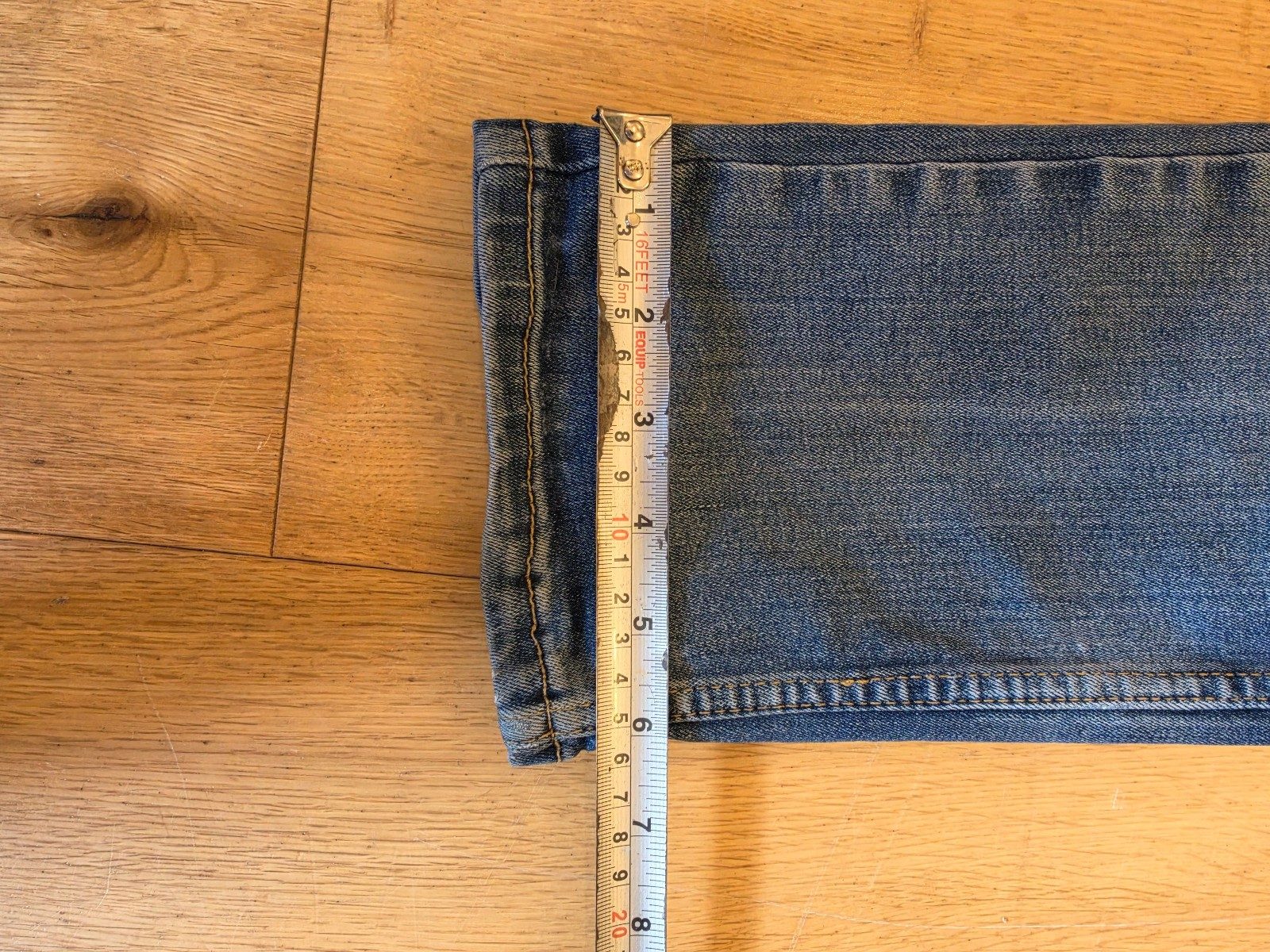 Levi's 511 Blue Jeans 34 Waist Light Wash image 4