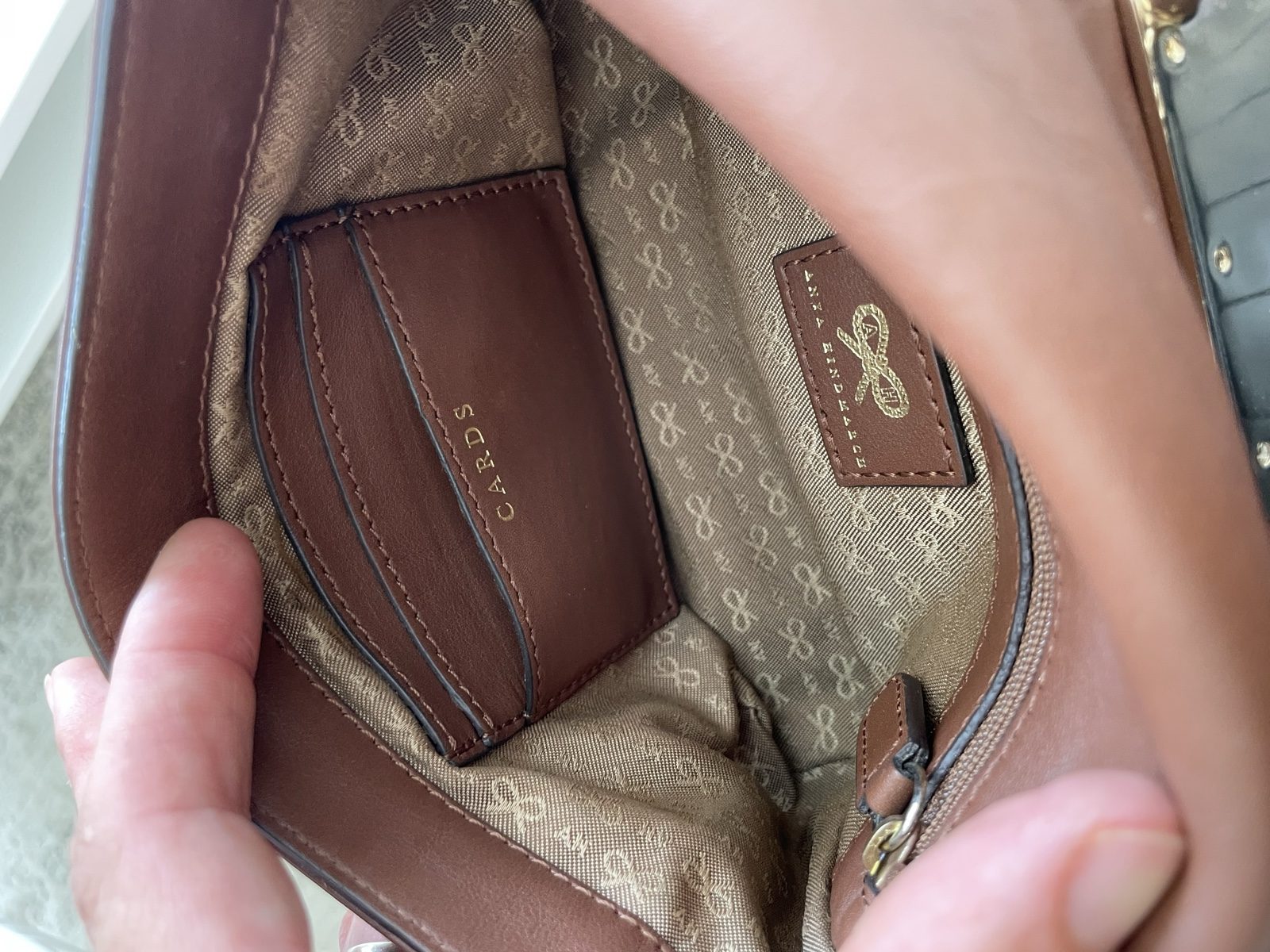 Alviero Martini Brown Leather Crossbody Handbag image 8