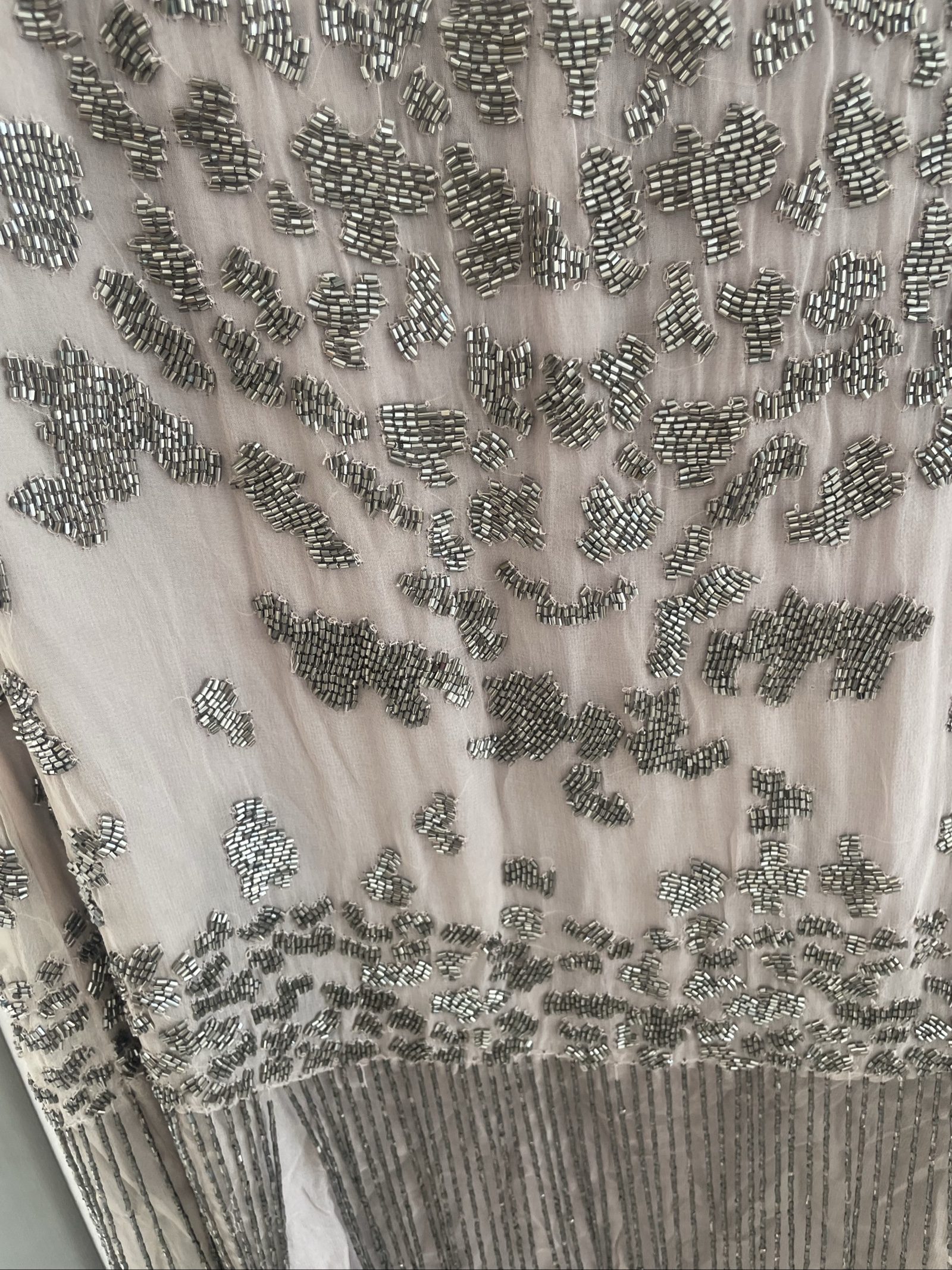 Aftershock Nude Beaded Fringe Dress Small image 4