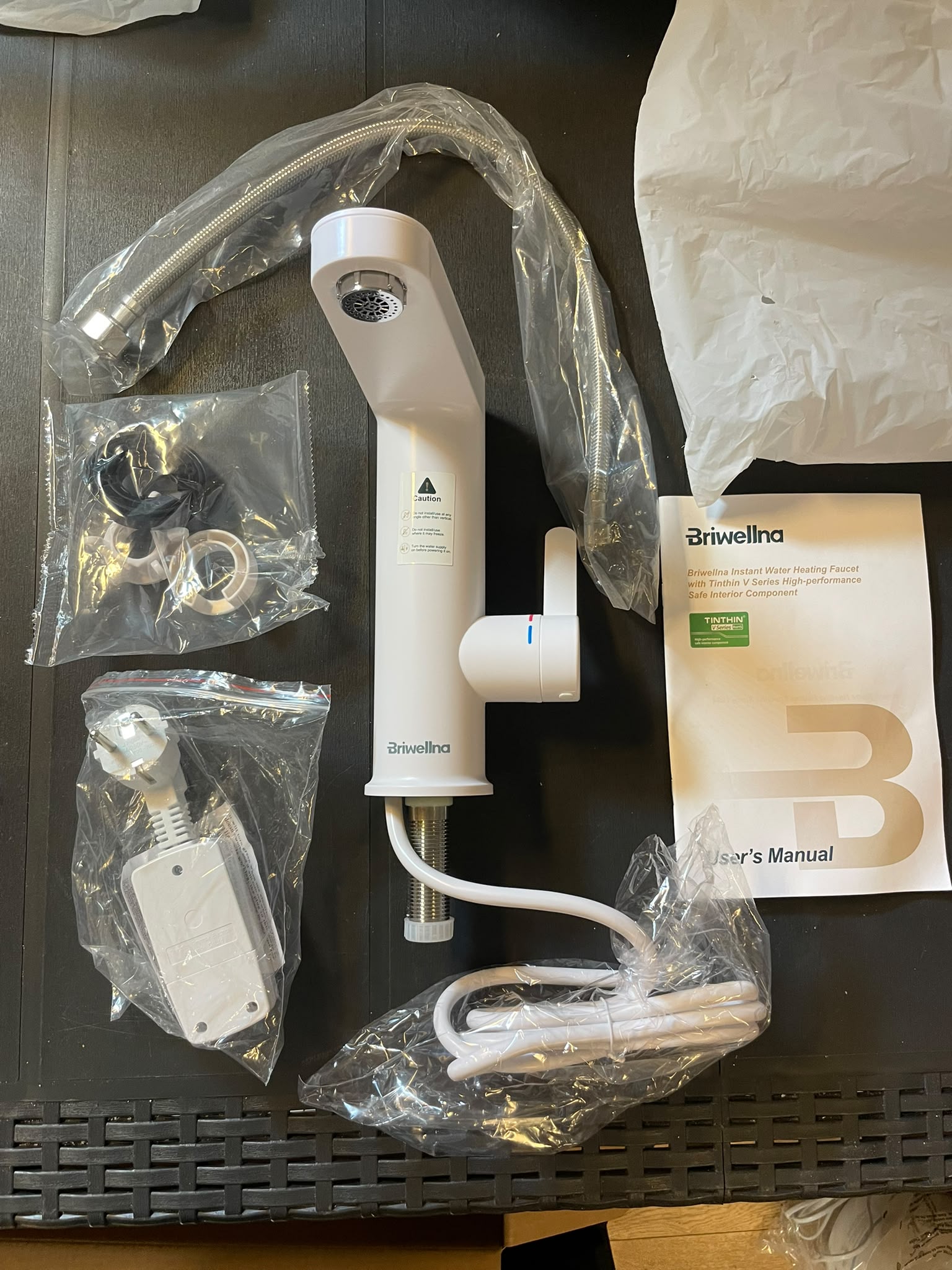 Briwellna Elektrische Waterverwarming Kraan / Kekraan – Nieuw!